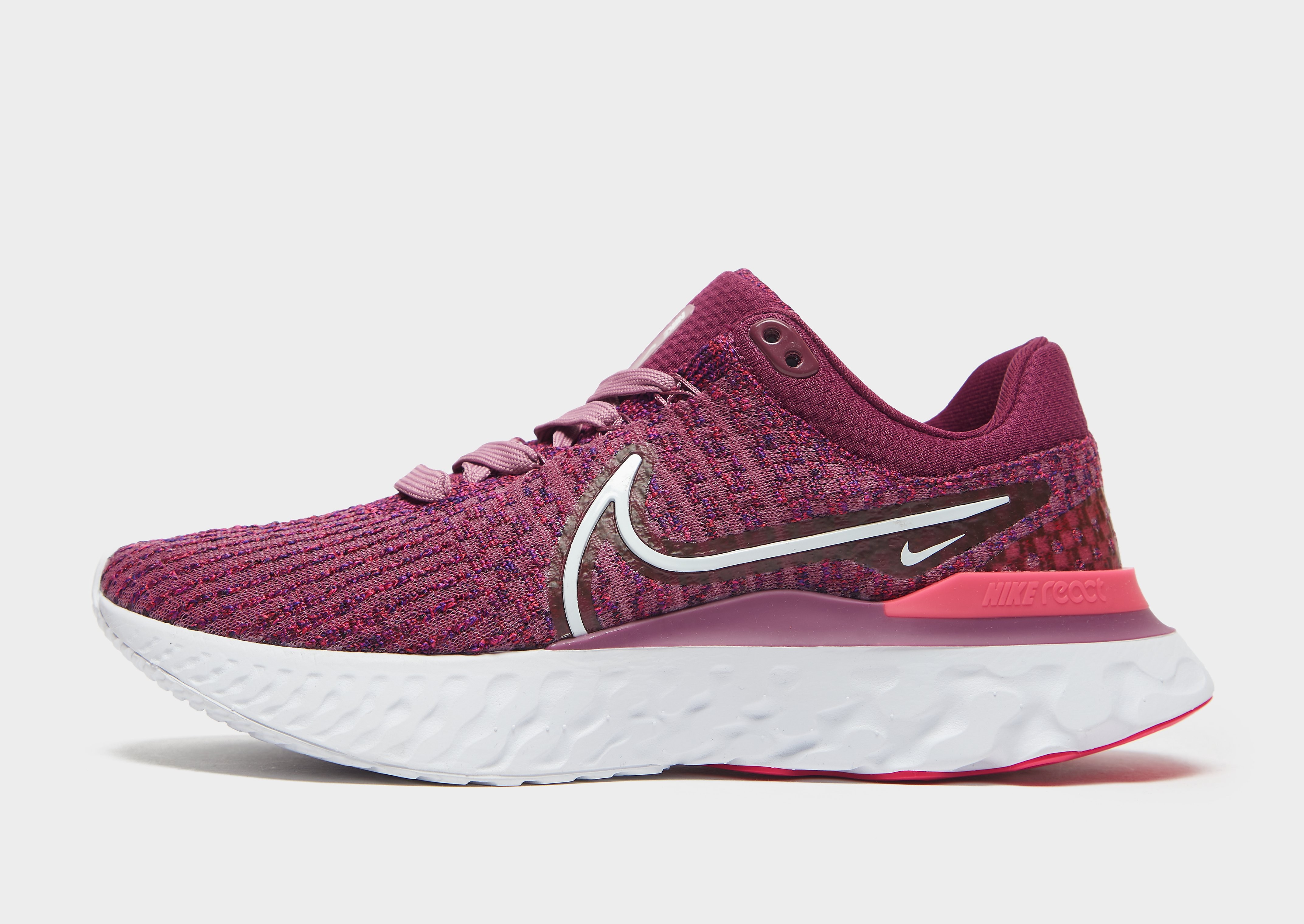 Nike React Infinity Run Flyknit 3 para Mulher - Cor-de-rosa - Womens, Cor-de-rosa