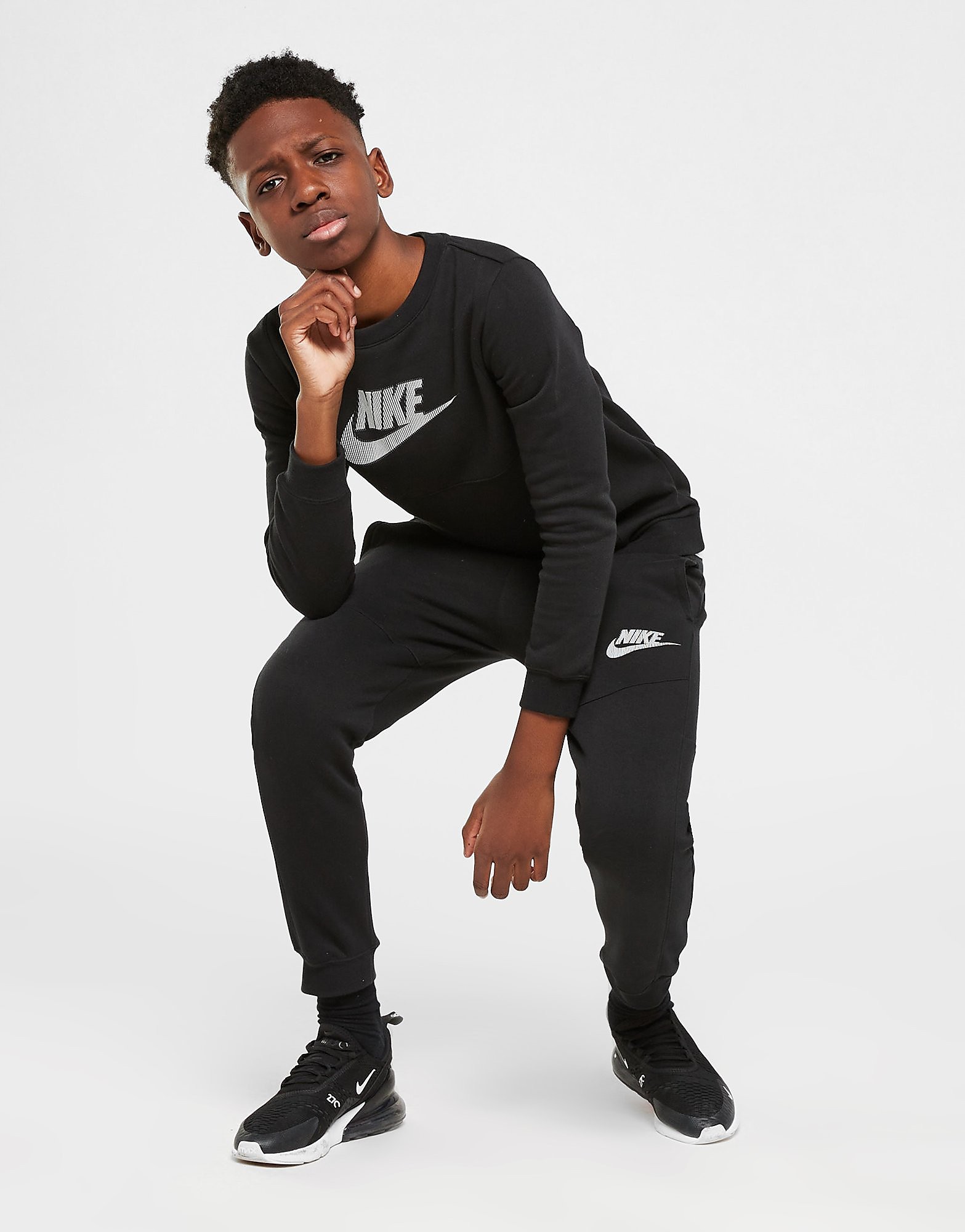 

Nike Hybrid Fleece Joggers Junior - Only at JD - Black/Black/Black - Kids, Black/Black/Black