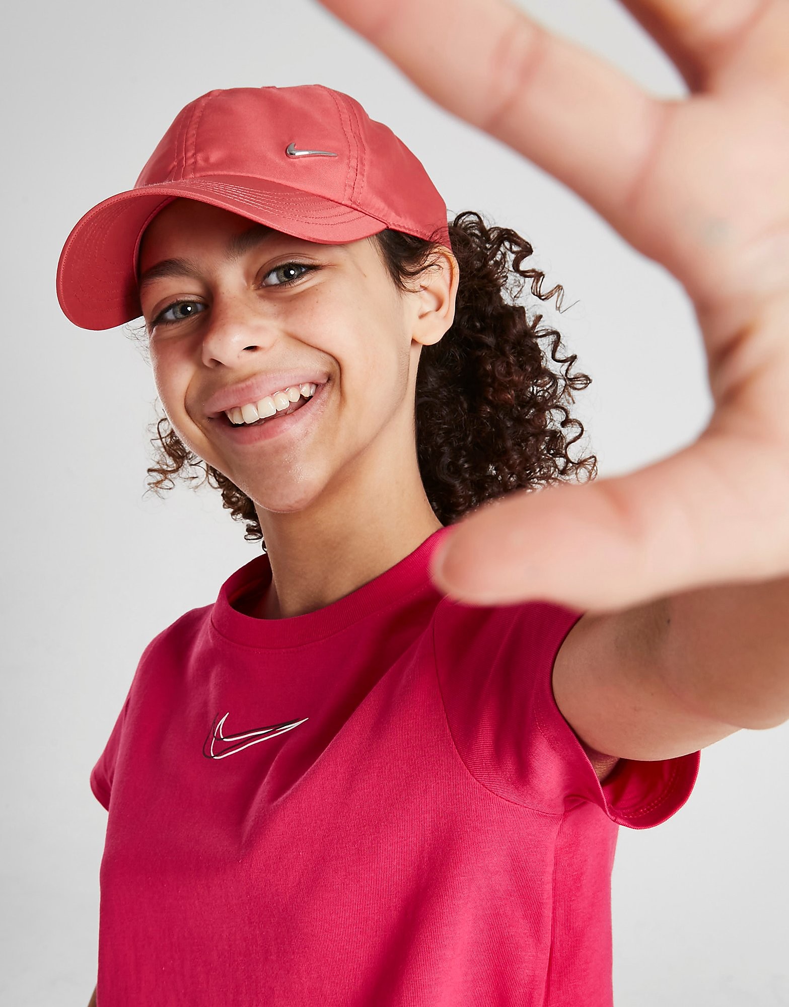 

Nike Girls' Cropped Dance T-Shirt Junior - Rush Pink - Kids, Rush Pink