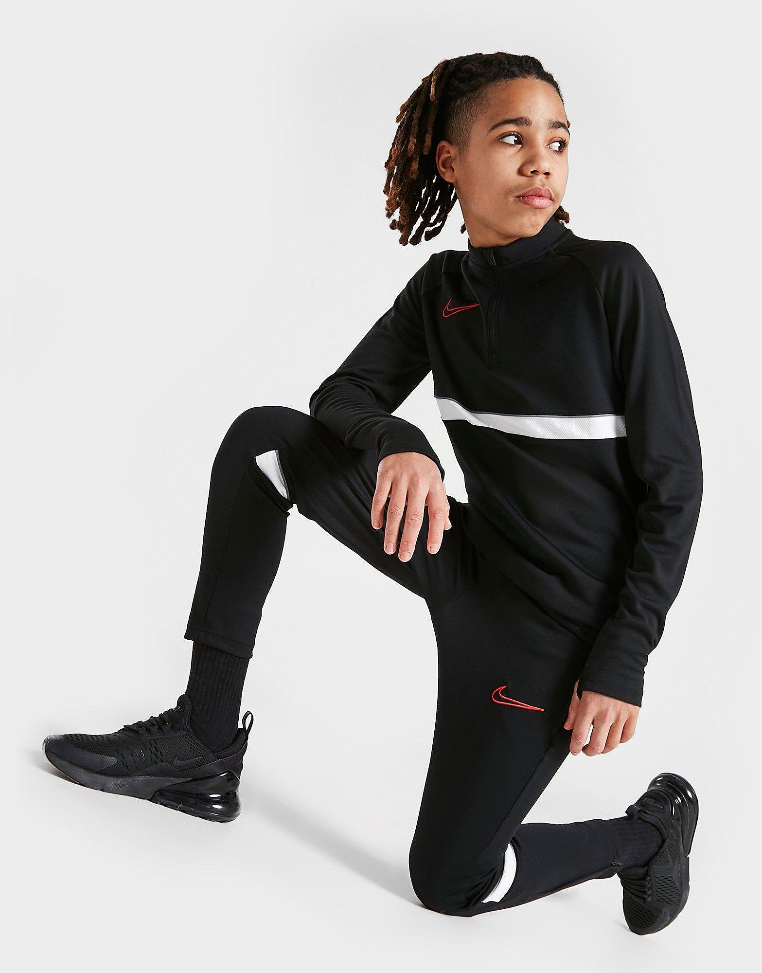 

Nike Dri-FIT Academy Track Pants Junior - Only at JD - Black/Smoke Grey/White/University Red - Kids, Black/Smoke Grey/White/University Red