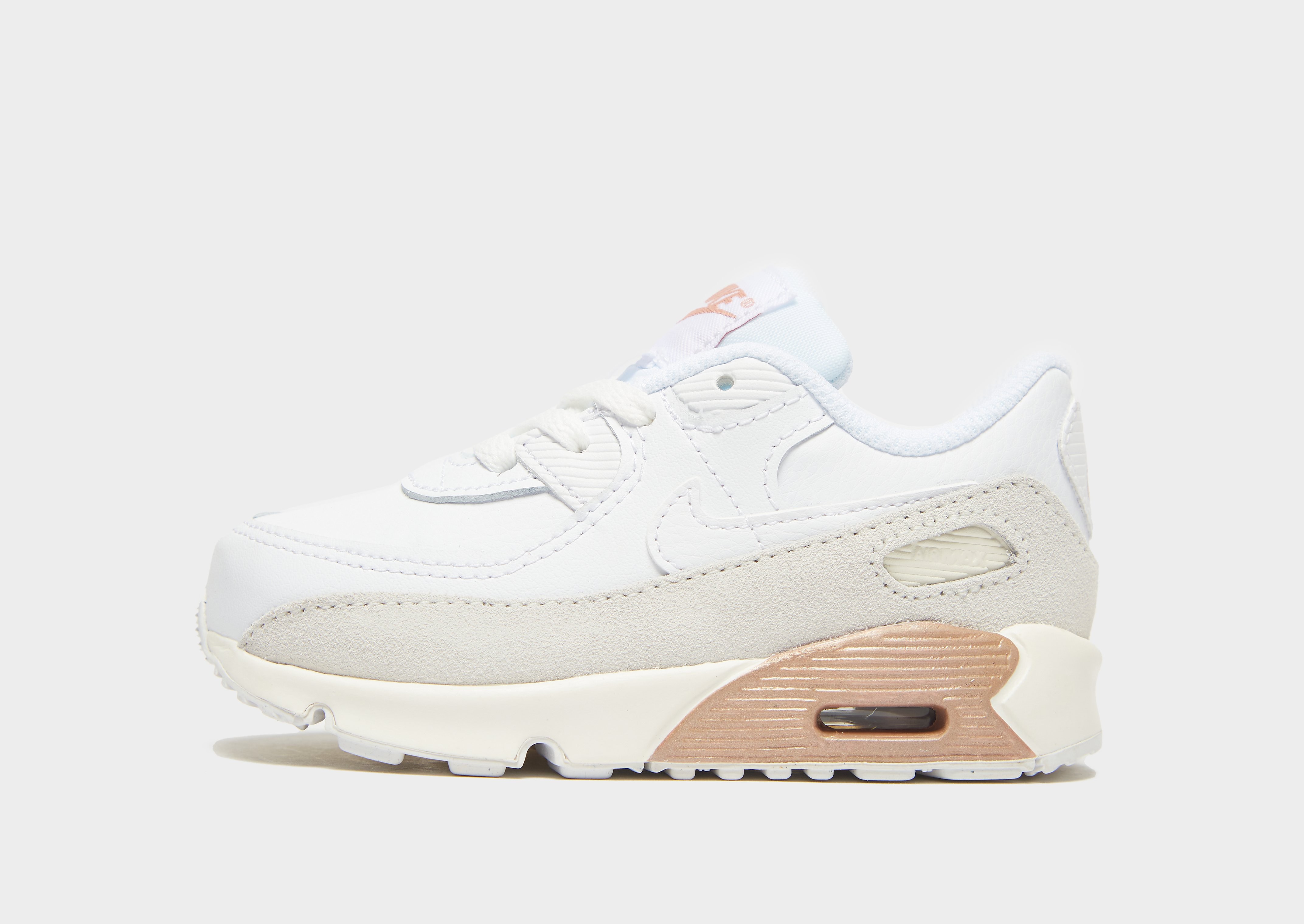 

Nike Air Max 90 Leather Infant - WHITE - Kids, WHITE