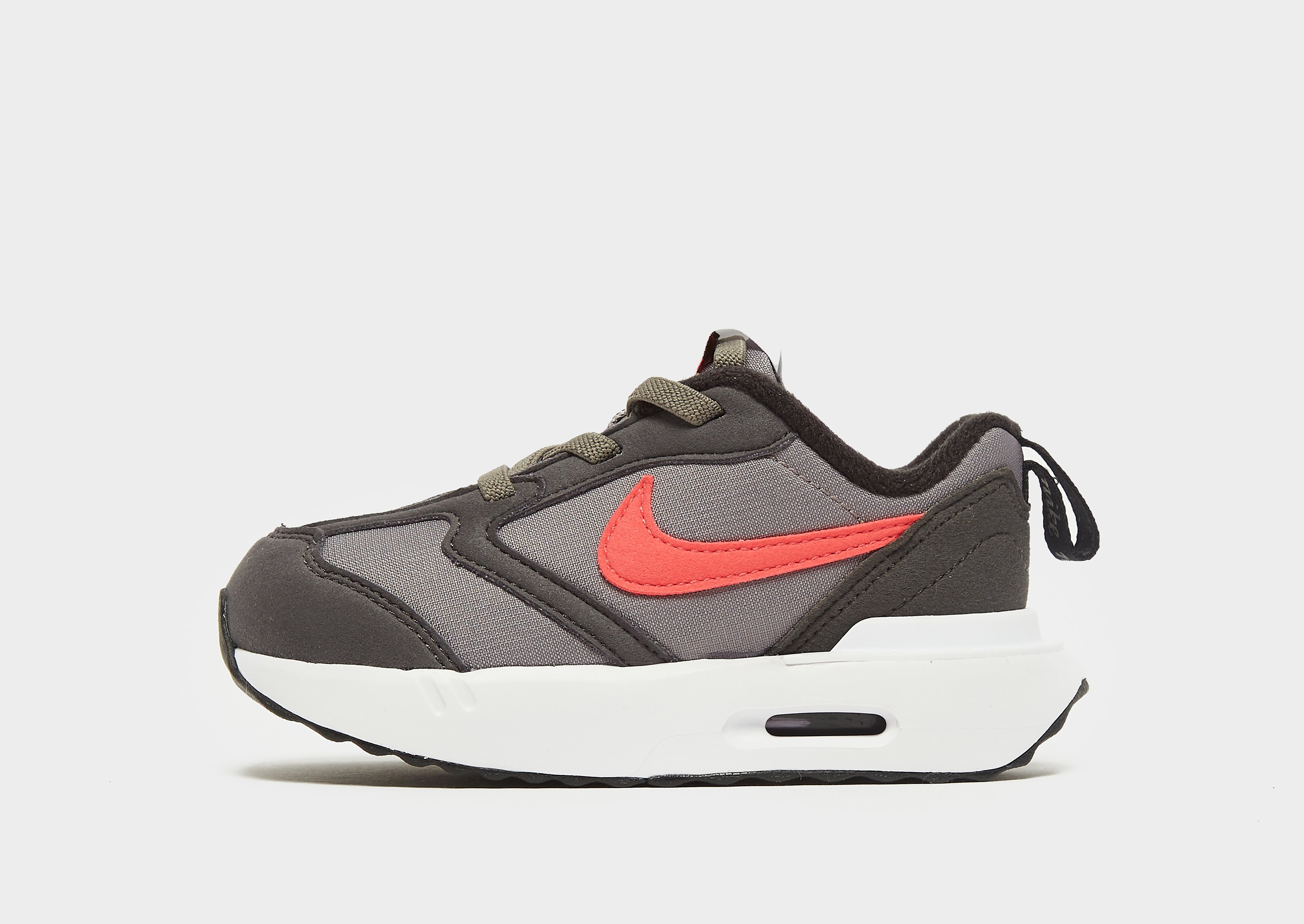 

Nike Air Max Dawn Infant - Flat Pewter/Medium Ash/Black/Siren Red - Kids, Flat Pewter/Medium Ash/Black/Siren Red