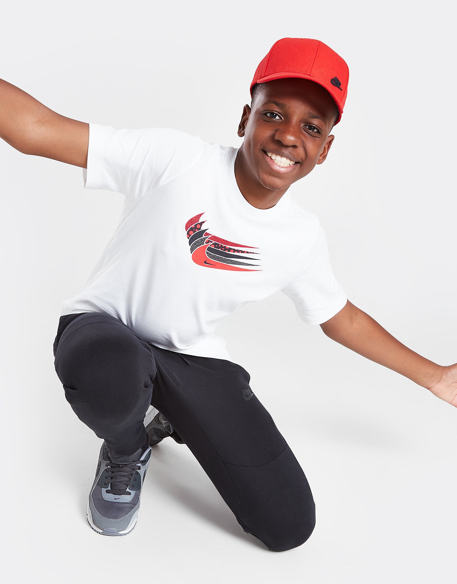 

Nike Multi-Swoosh T-Shirt Junior - White - Kids, White