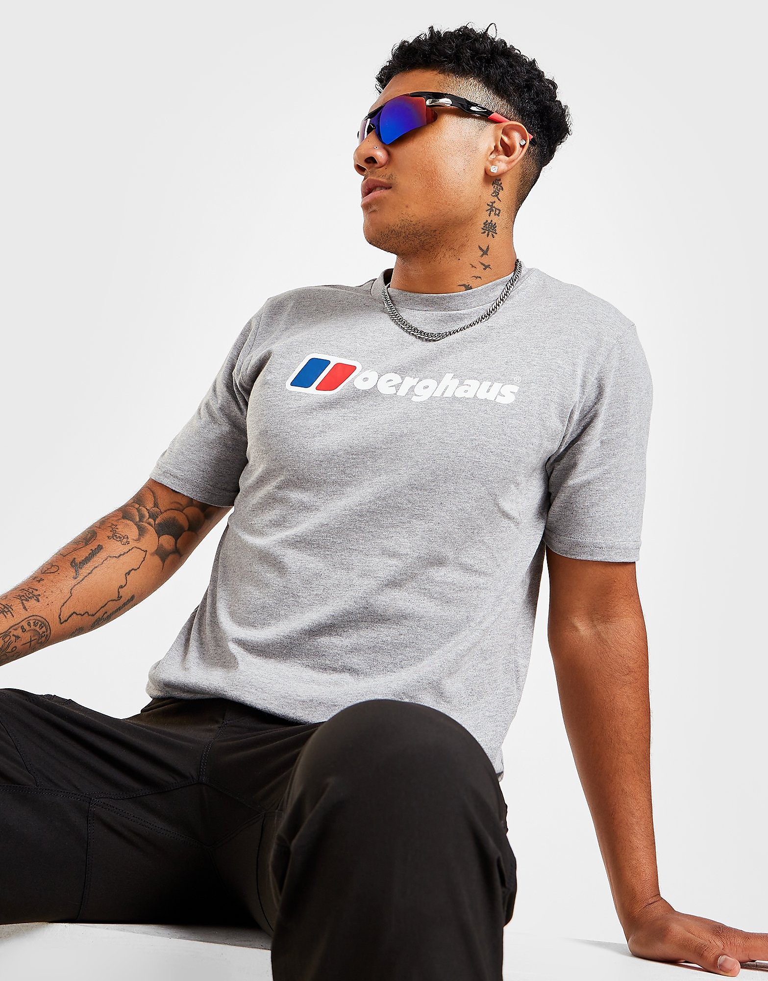 

Berghaus Large Logo T-Shirt - Grey - Mens, Grey