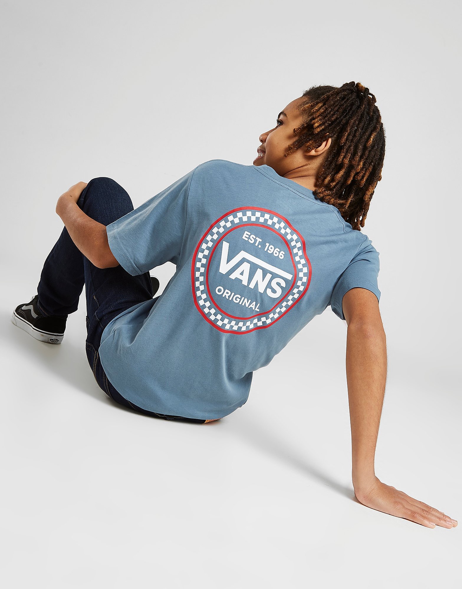 

Vans Circular Checkerboard Back Logo T-Shirt Junior - Only at JD - BLU'M$/BLU'M$ - Kids, BLU'M$/BLU'M$