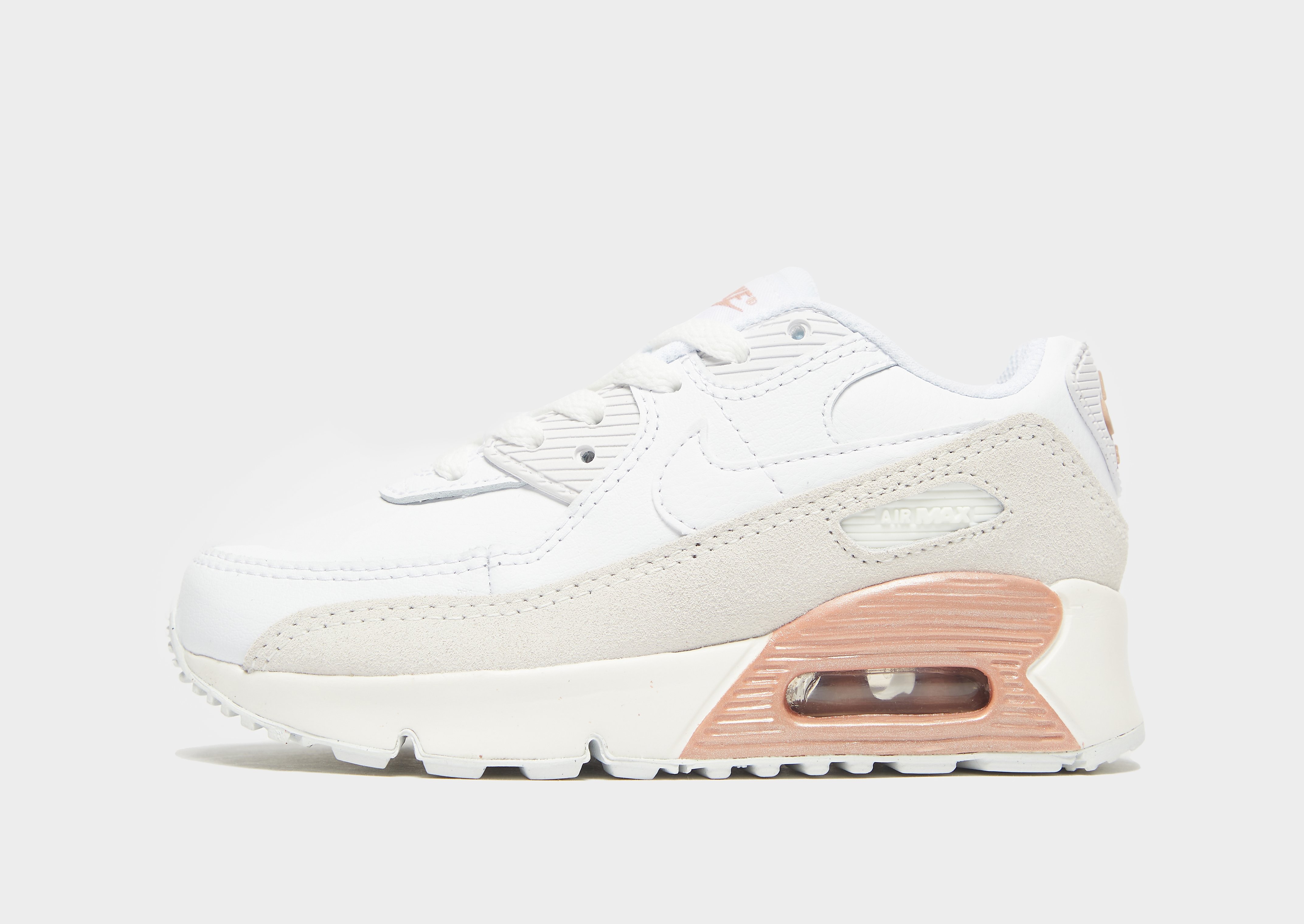 

Nike Air Max 90 Leather Children - WHITE - Kids, WHITE