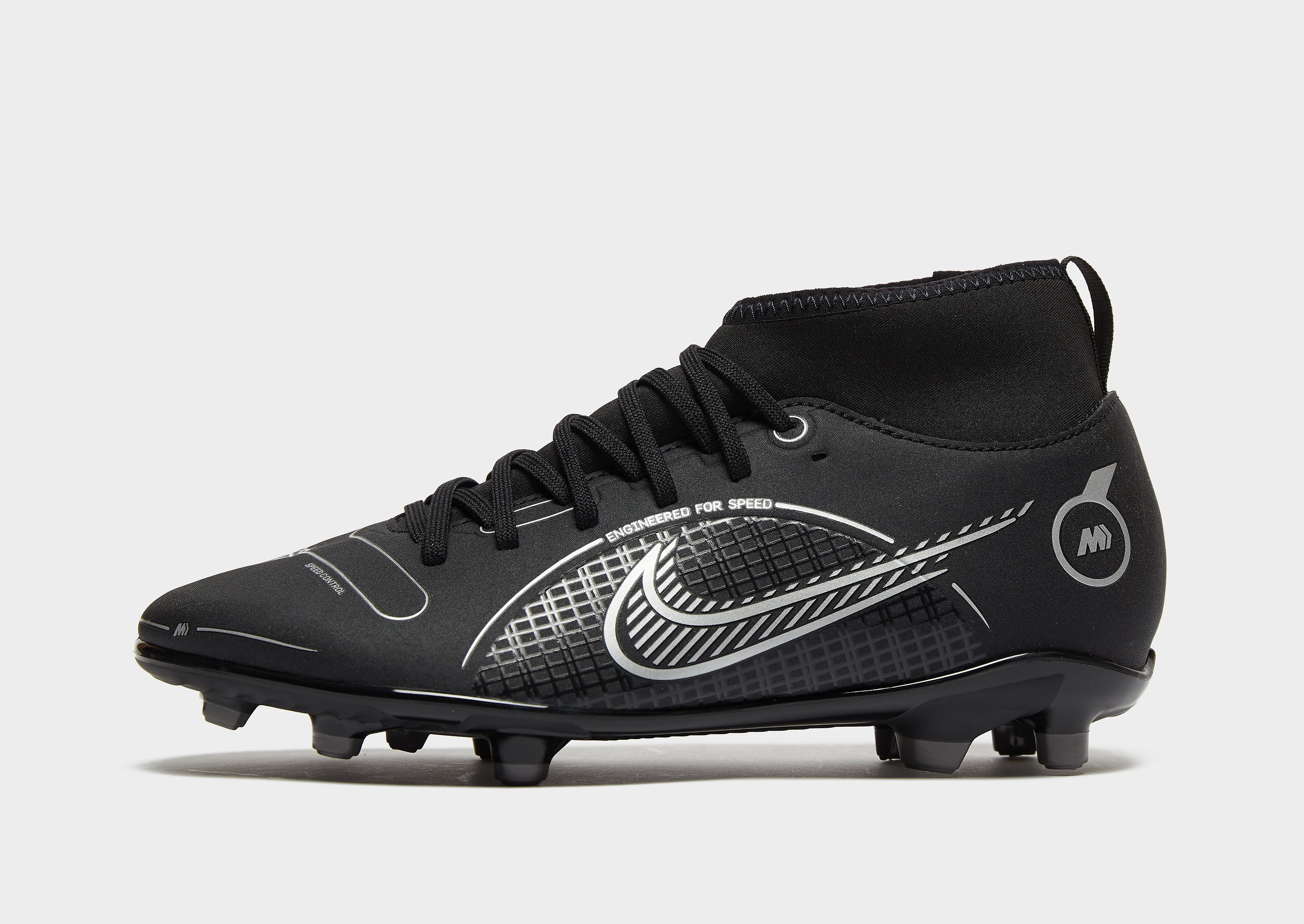 

Nike Mercurial Superfly 8 Club FG Junior - Black/Medium Ash/Metallic Silver - Kids, Black/Medium Ash/Metallic Silver