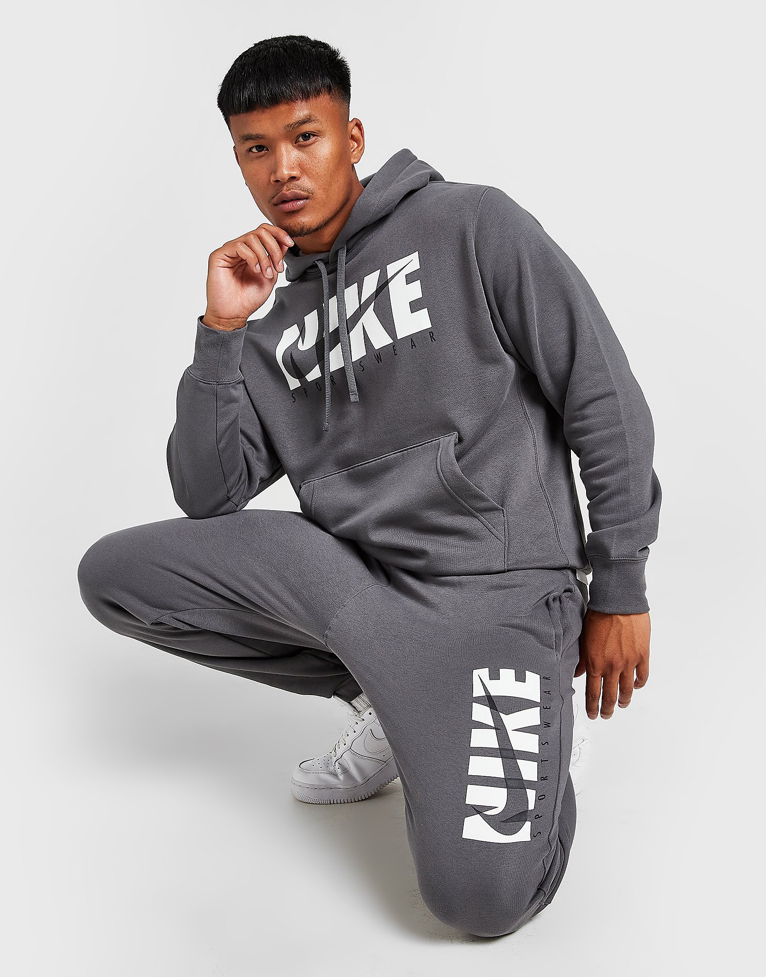 

Nike Club Hoodie - Grey - Mens, Grey