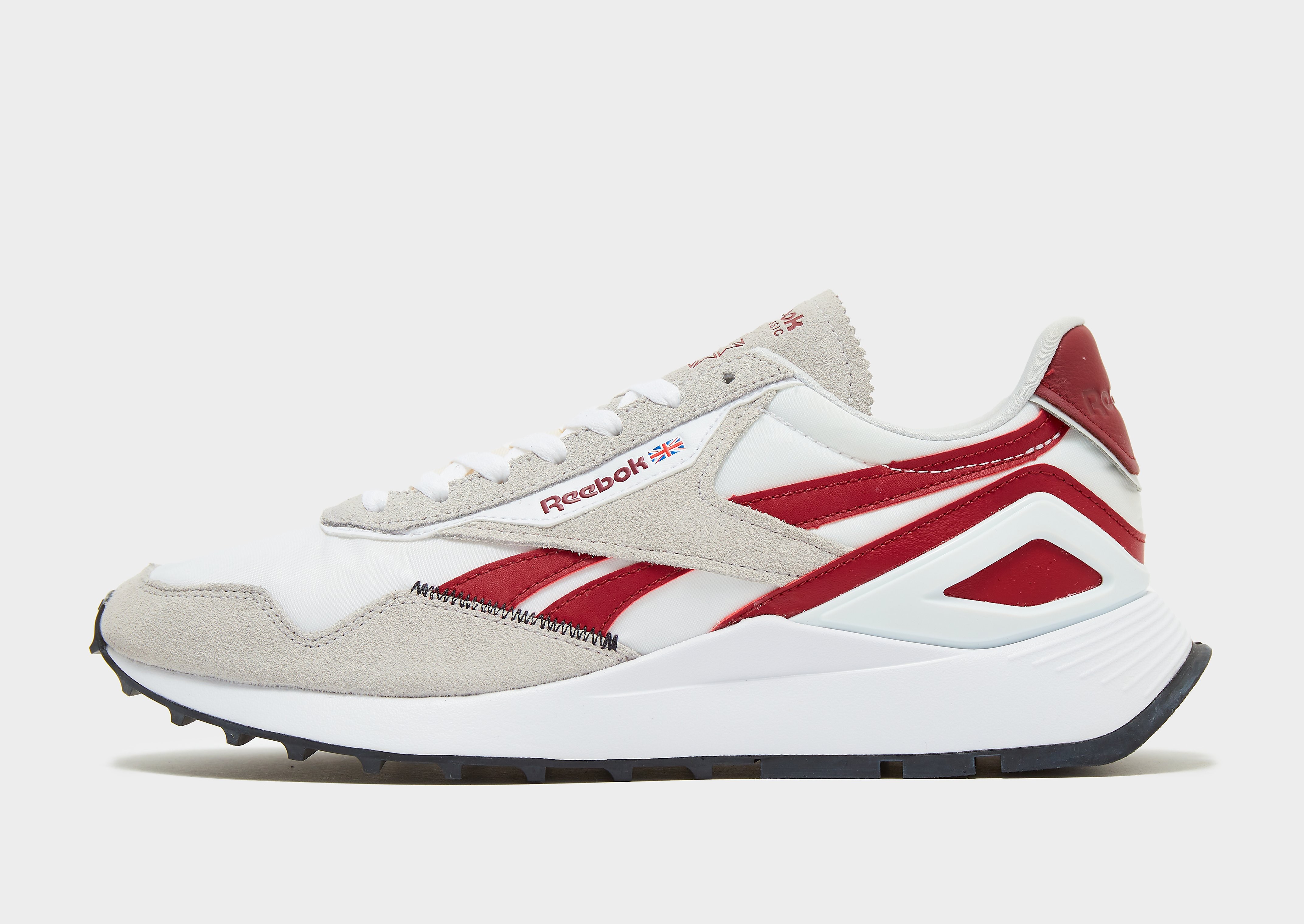 

Reebok Classic Leather Legacy AZ - Cloud White / Pure Grey 2 / Classic Burgundy - Womens, Cloud White / Pure Grey 2 / Classic Burgundy