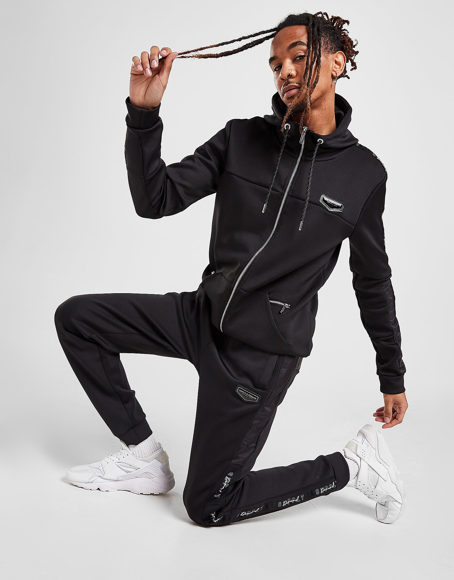 

Supply & Demand Connect Track Pants - Black - Mens, Black