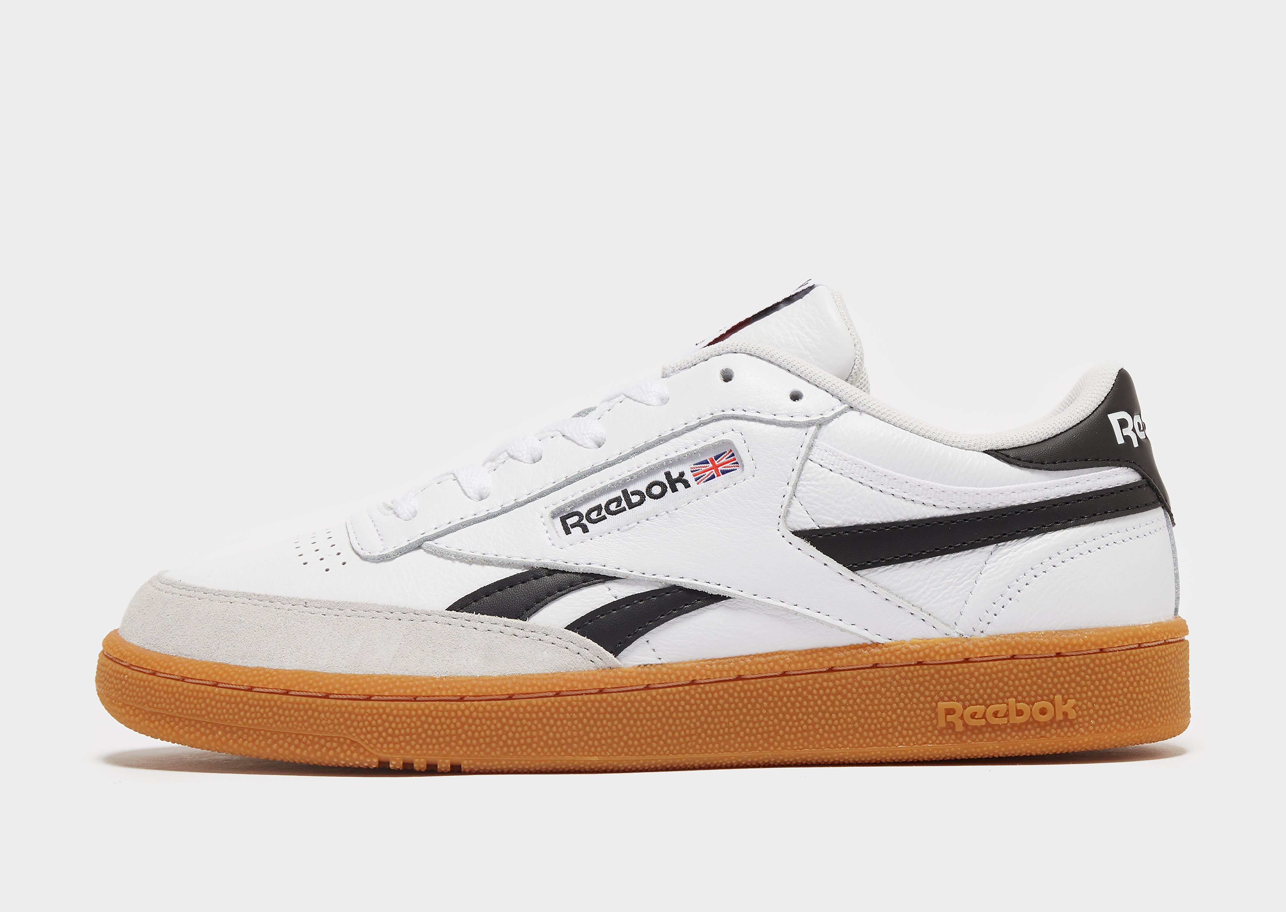 

Reebok Club C Revenge - White / Black / White - Mens, White / Black / White