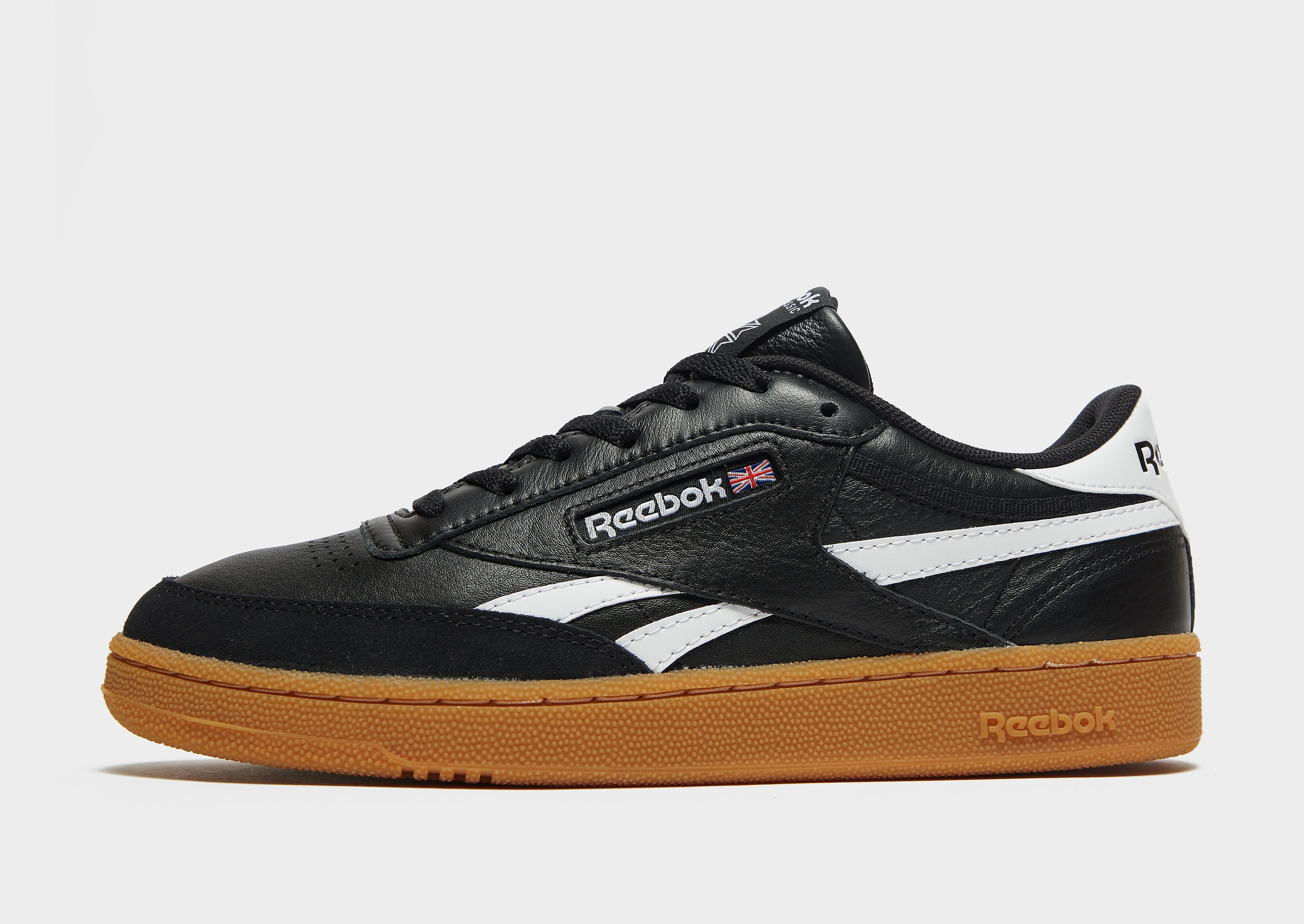

Reebok Club C Revenge - Black / White / Black - Mens, Black / White / Black