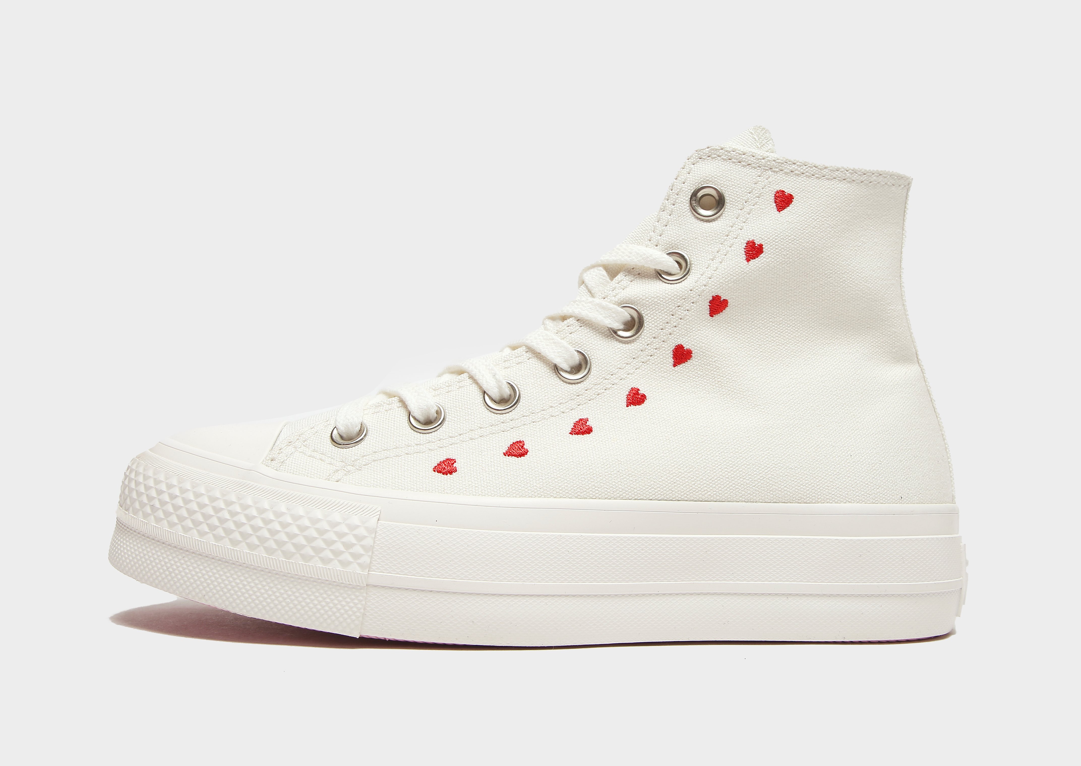 

Converse All Star Lift High Platform Women's - White, White