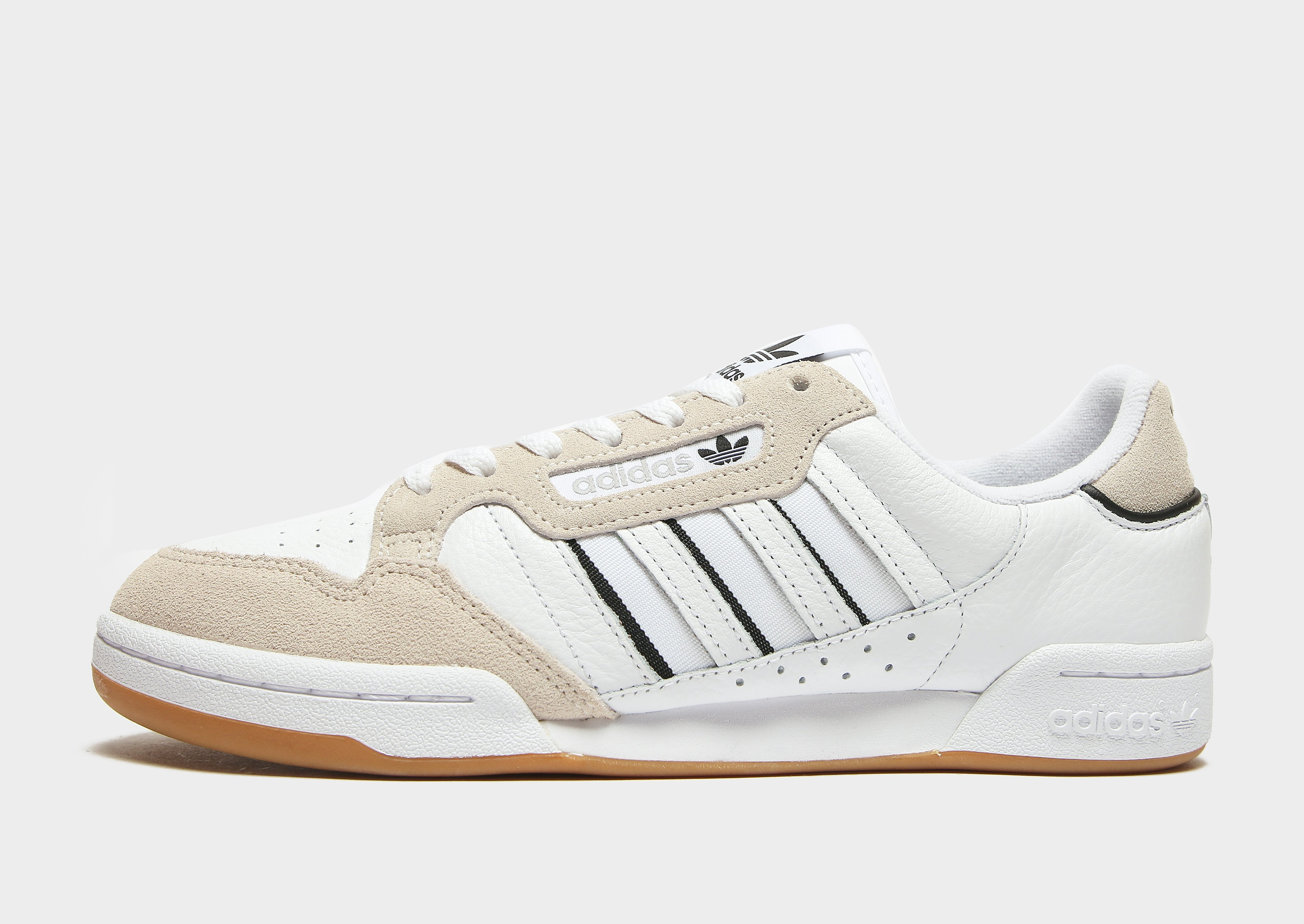 

adidas Originals Conti 80 Stripes - Cloud White / Core Black / Off White - Mens, Cloud White / Core Black / Off White
