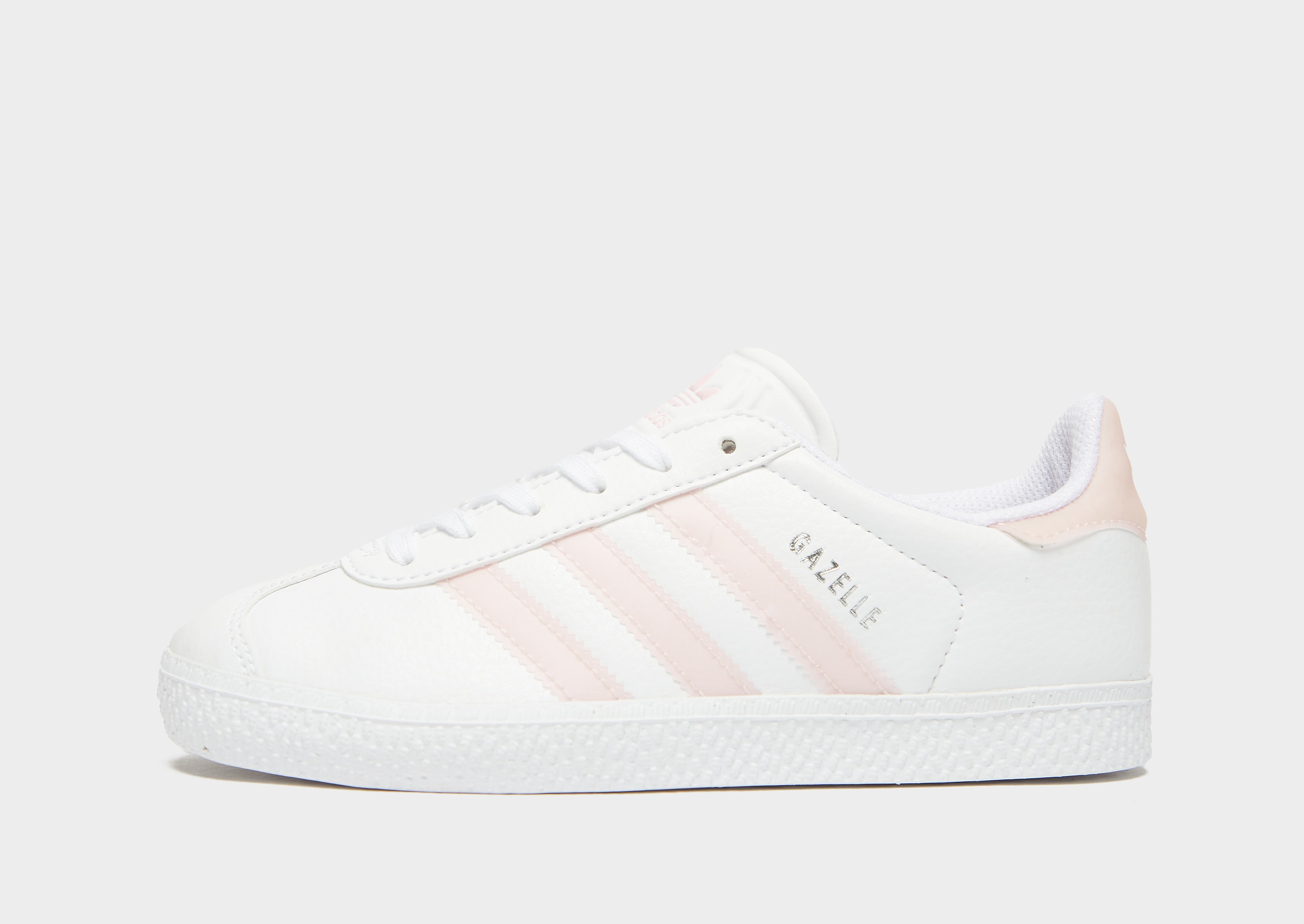 

adidas Originals Gazelle II Children - Only at JD - White - Kids, White