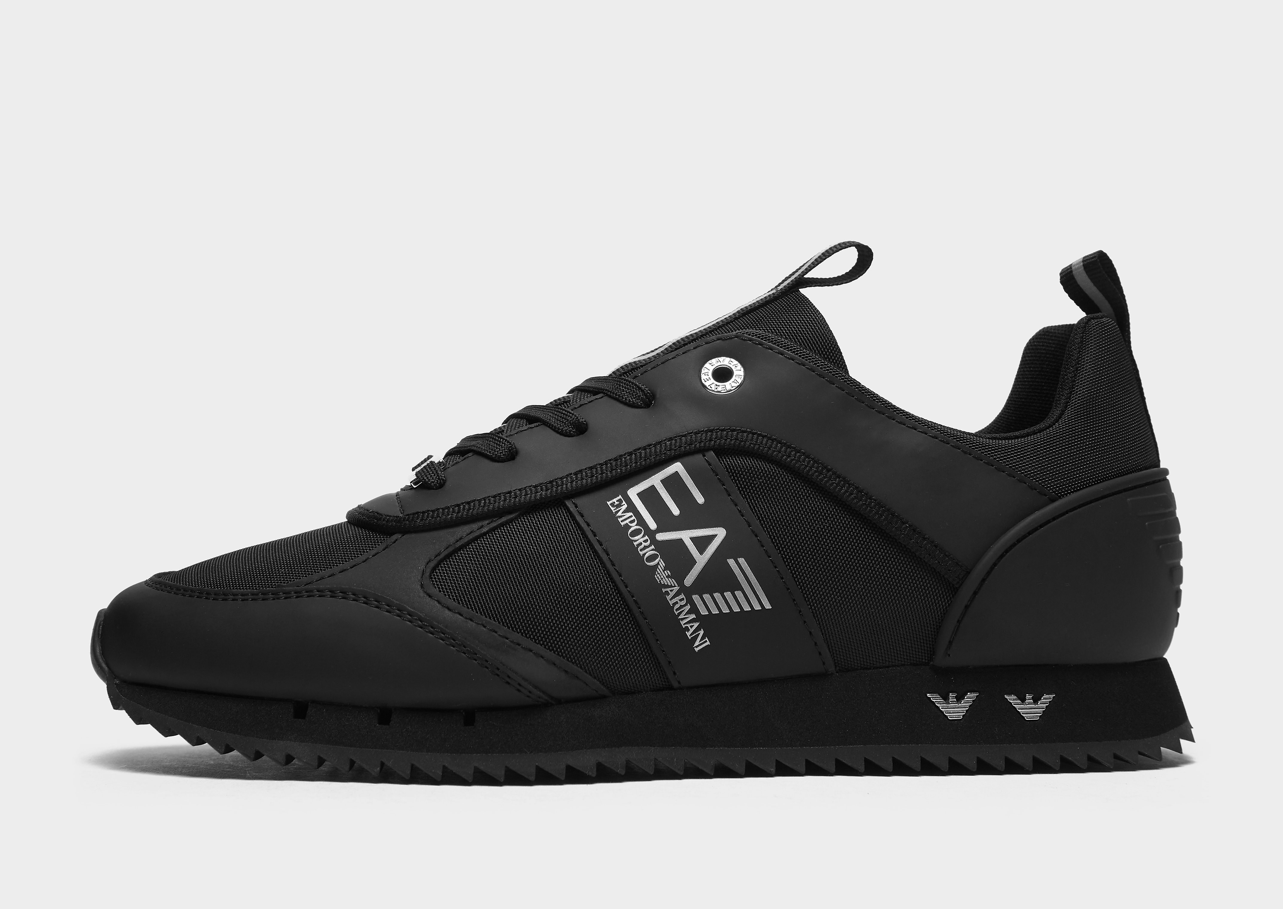 Emporio Armani EA7 B&W Laces - Only at JD - Black - Mens, Black