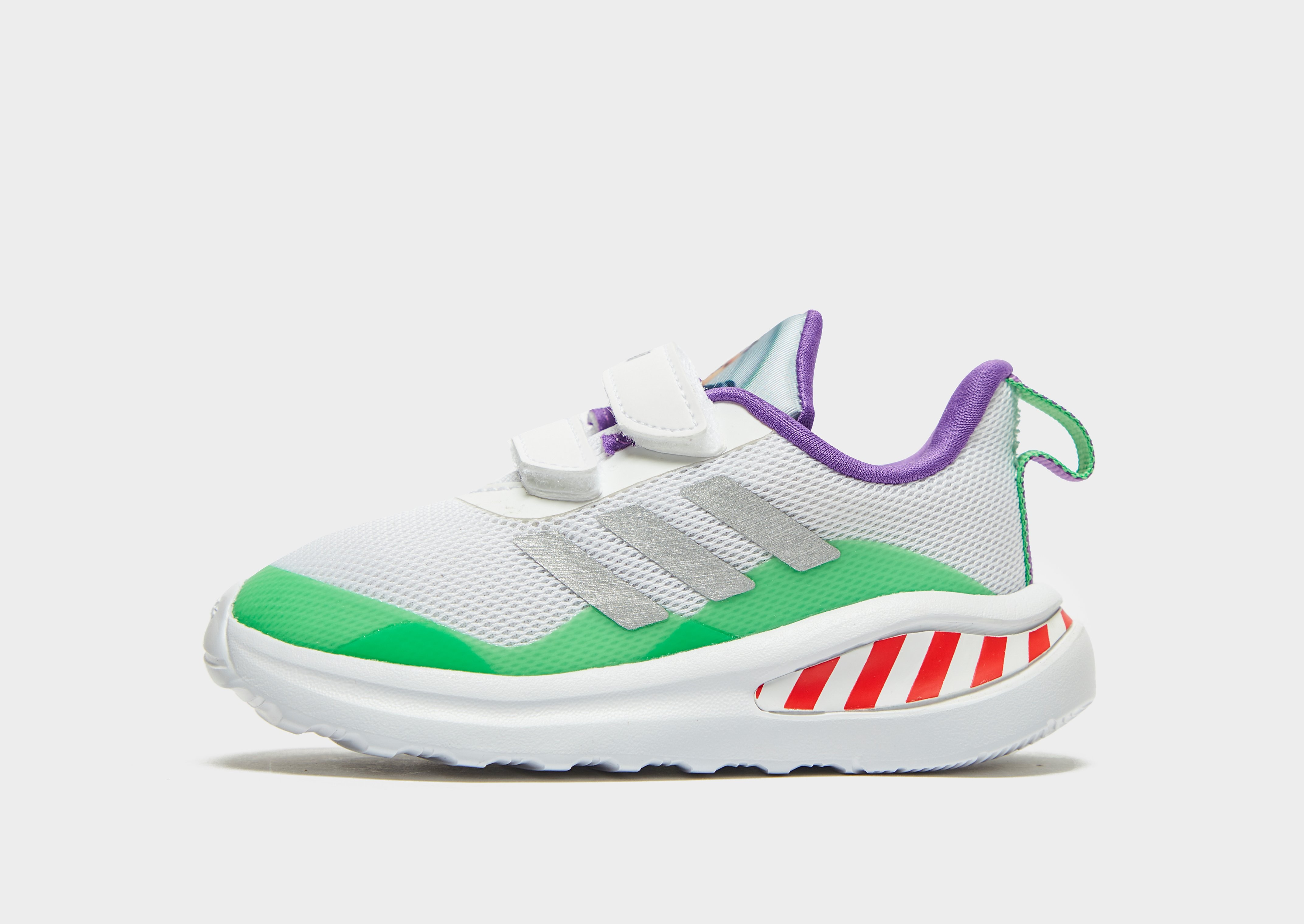 

adidas FortaRun Infant - Cloud White / Silver Metallic / Semi Solar Lime - Kids, Cloud White / Silver Metallic / Semi Solar Lime