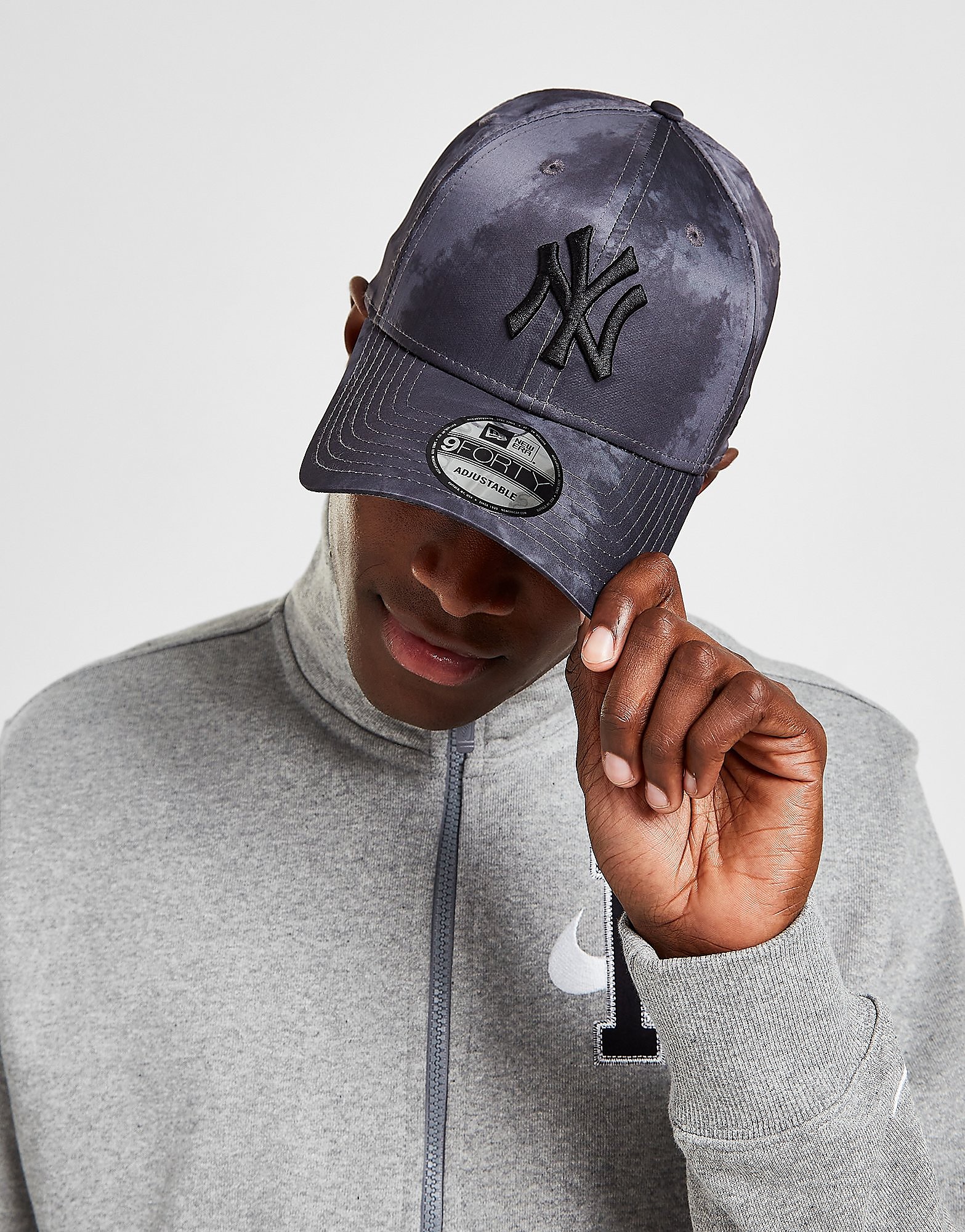 

New Era MLB 9FORTY New York Yankees Cap - Grey - Womens, Grey
