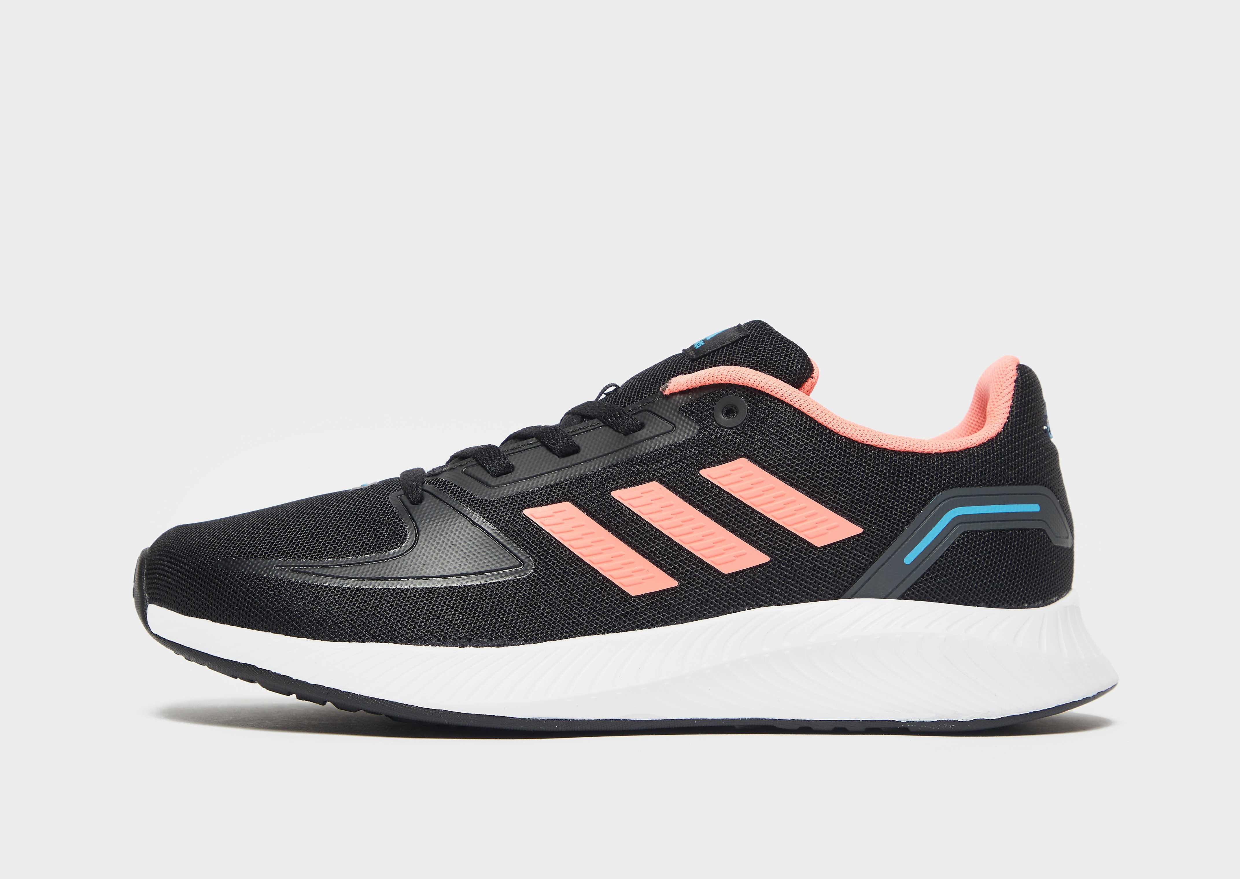 

adidas Run Falcon 2 Junior - Core Black / Acid Red / Sky Rush - Kids, Core Black / Acid Red / Sky Rush