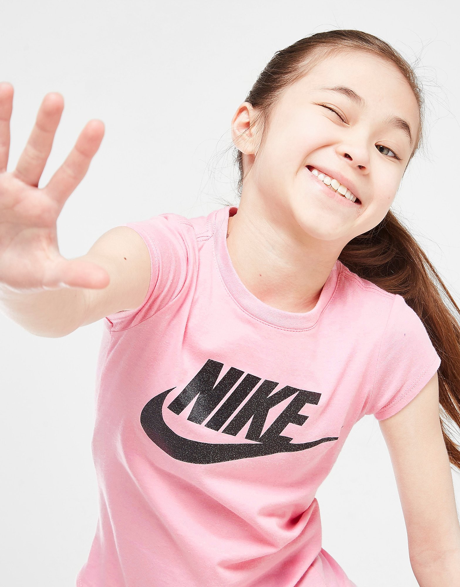 

Nike Girls' Futura T-Shirt Children - Only at JD - Pink - Kids, Pink