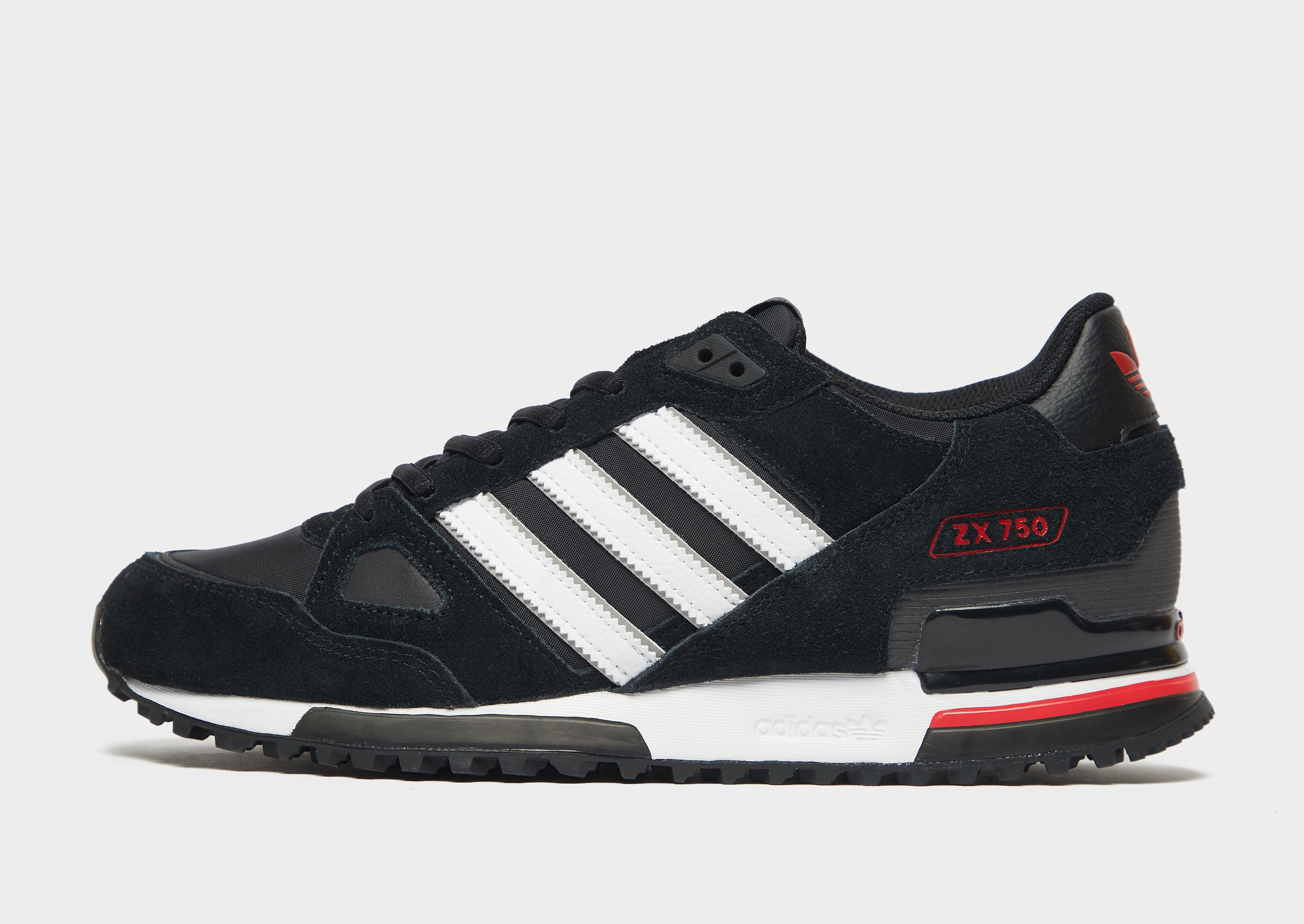 

adidas Originals ZX 750 - Only at JD - BLACK - Mens, BLACK