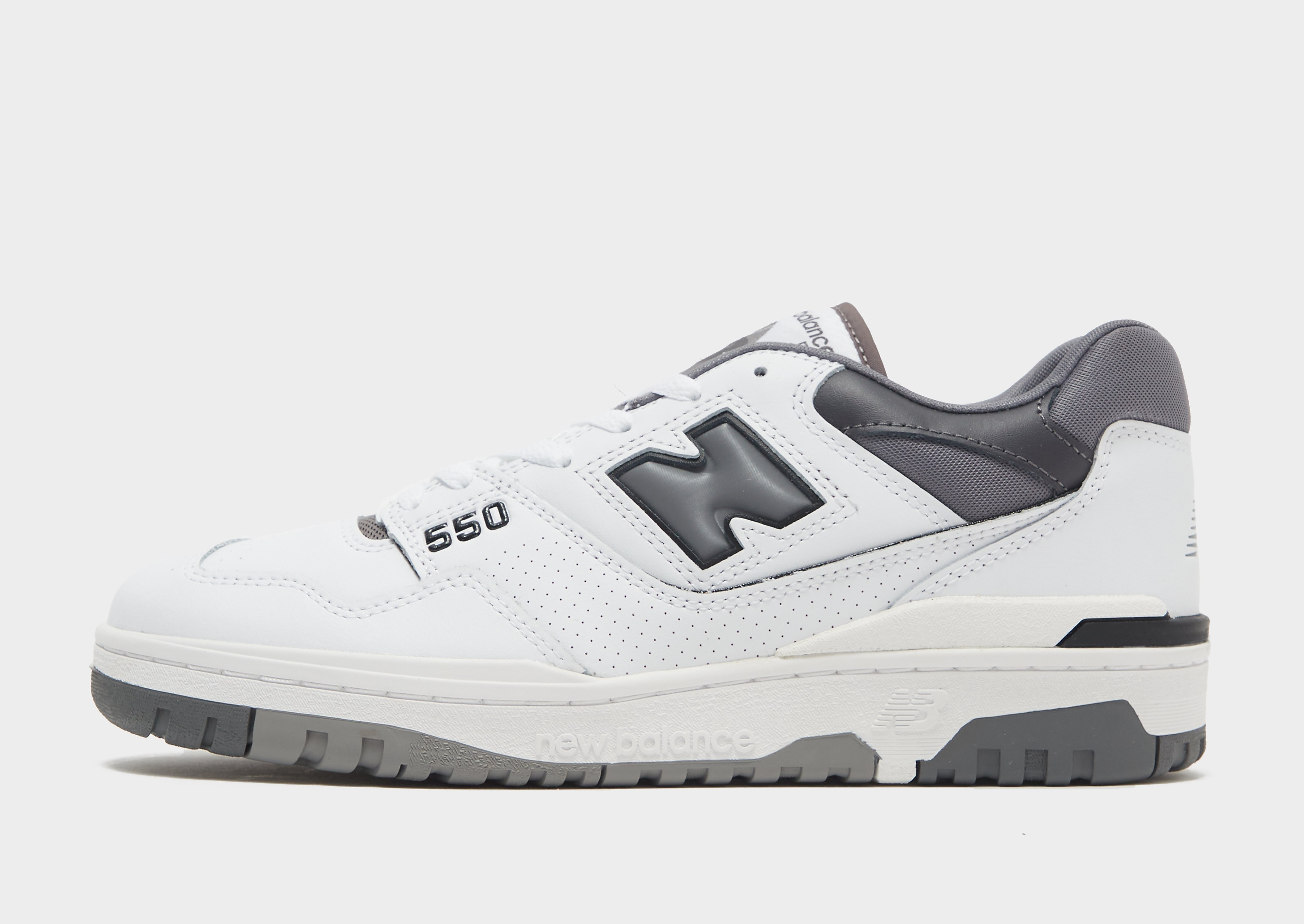 

New Balance 550 - White/Grey - Mens, White/Grey