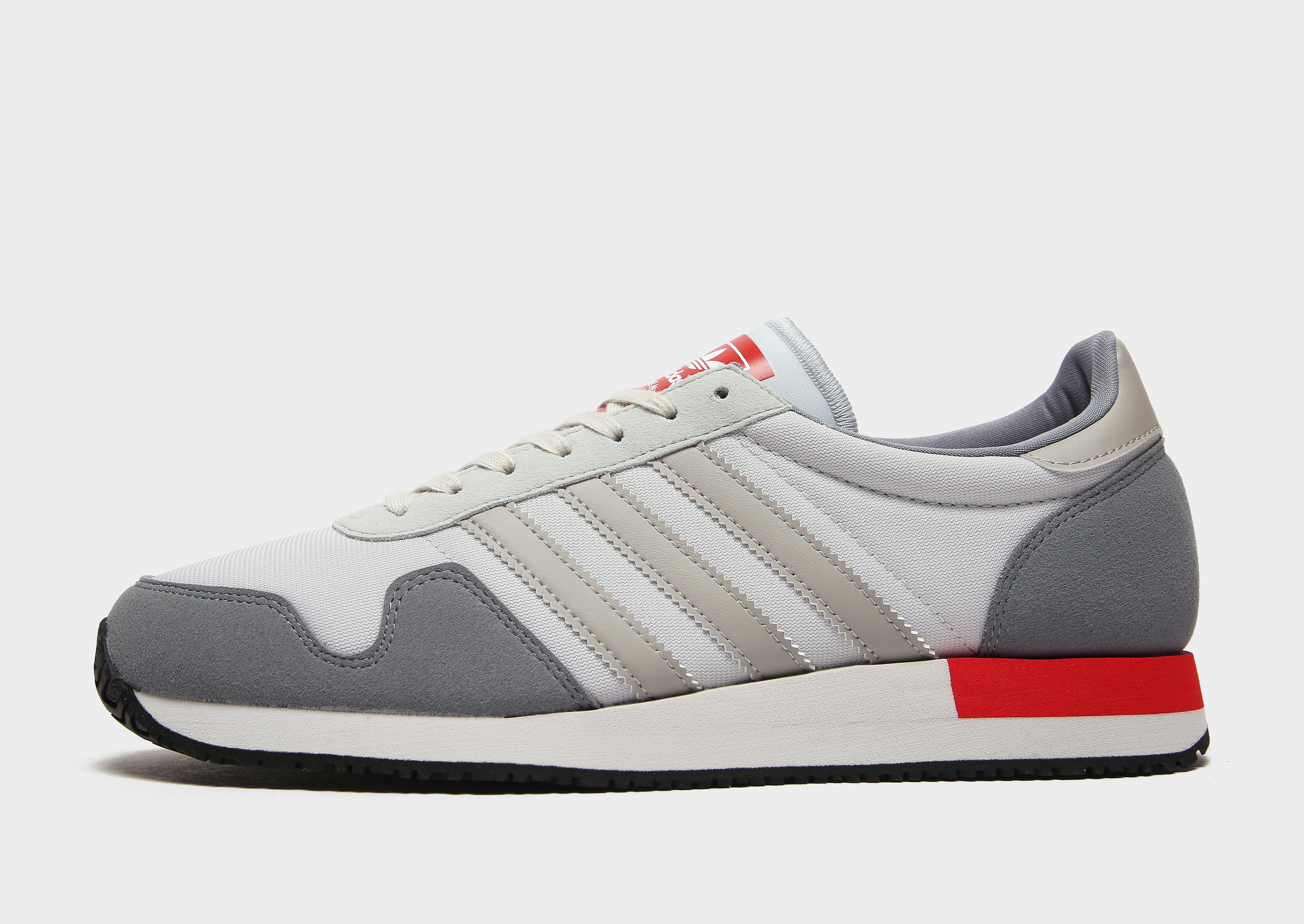 

adidas Originals USA 84 - Grey / Grey / Crystal White - Mens, Grey / Grey / Crystal White