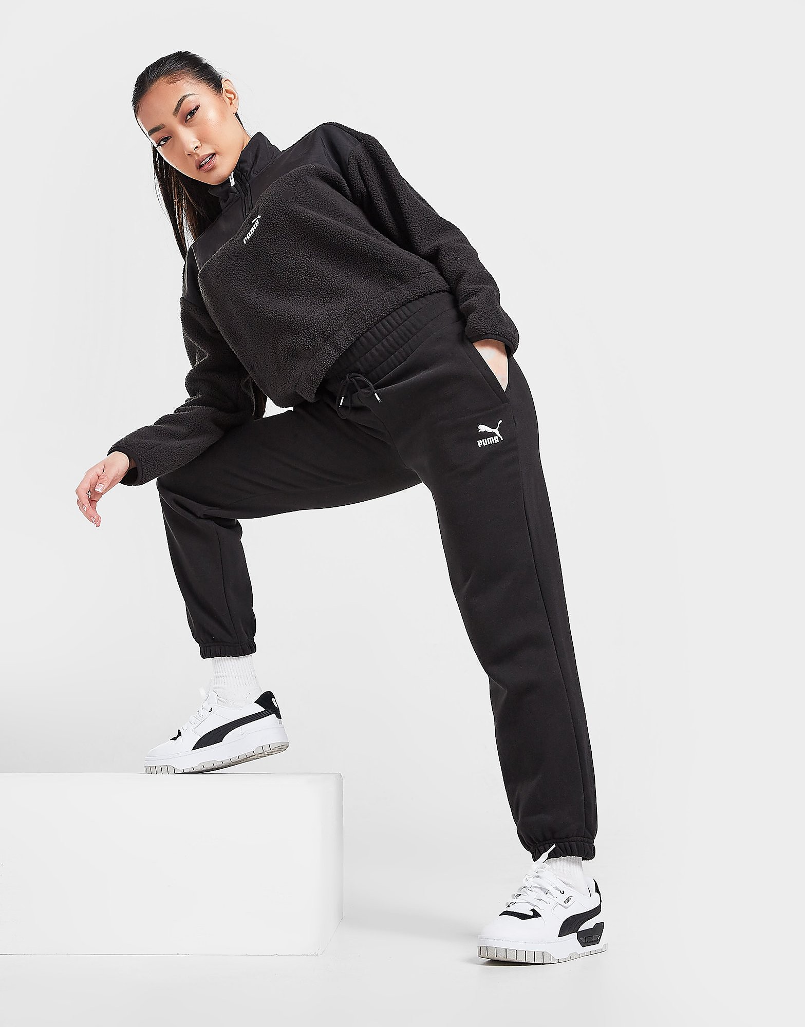 

Puma Classics Joggers - Black - Womens, Black