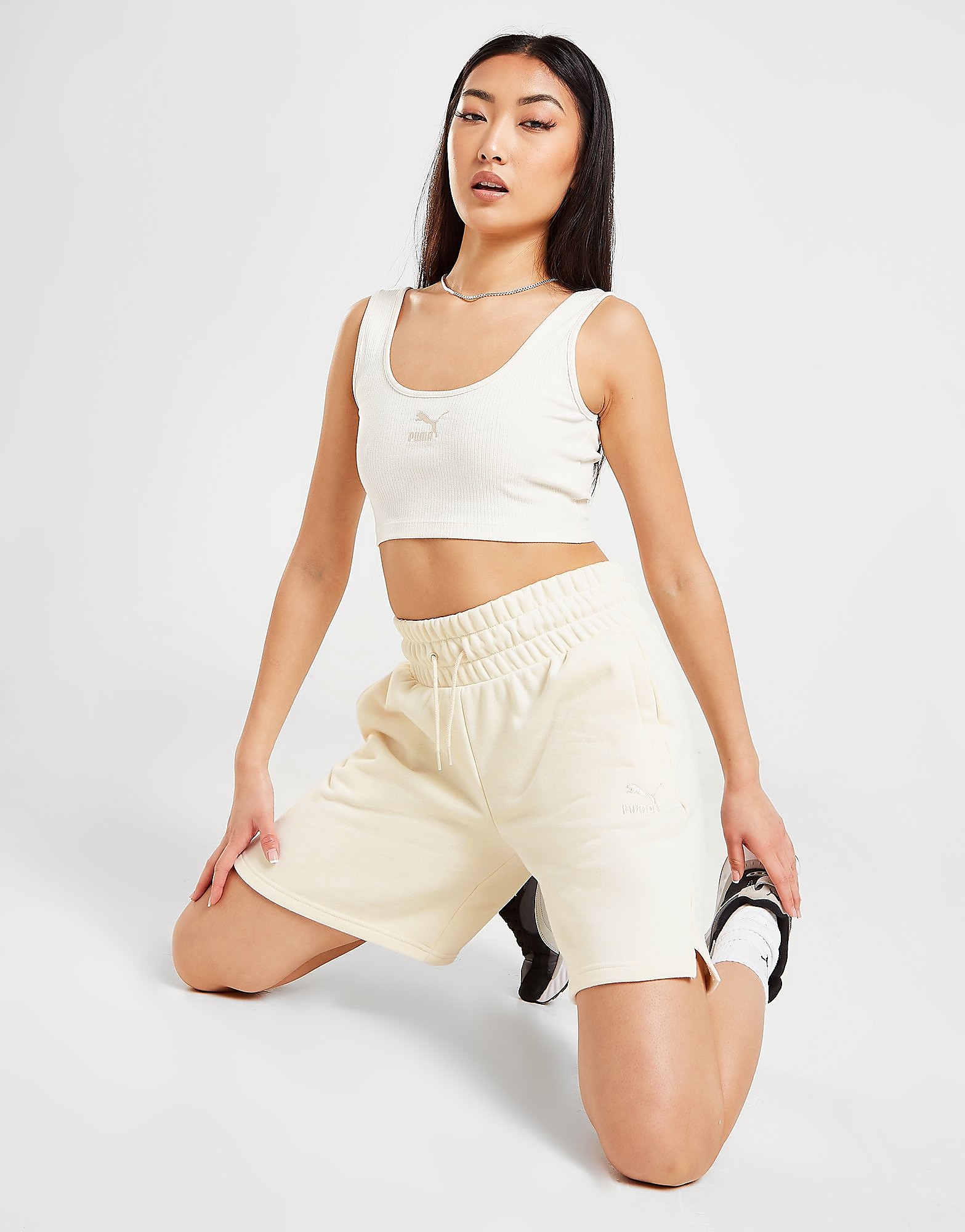 

Puma Classics Shorts - Yellow - Womens, Yellow