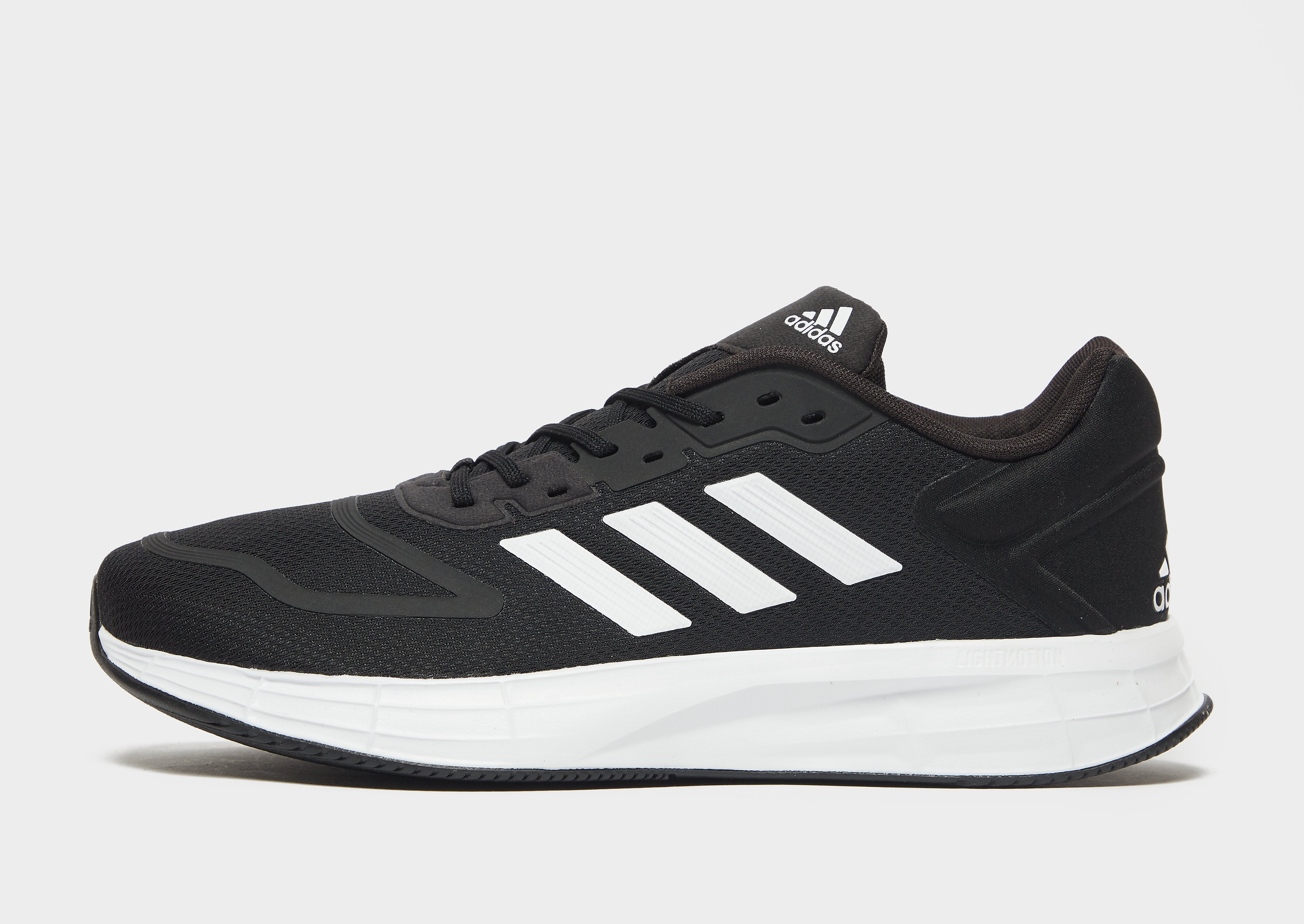 

adidas Duramo 10 - Core Black / Cloud White / Core Black - Mens, Core Black / Cloud White / Core Black