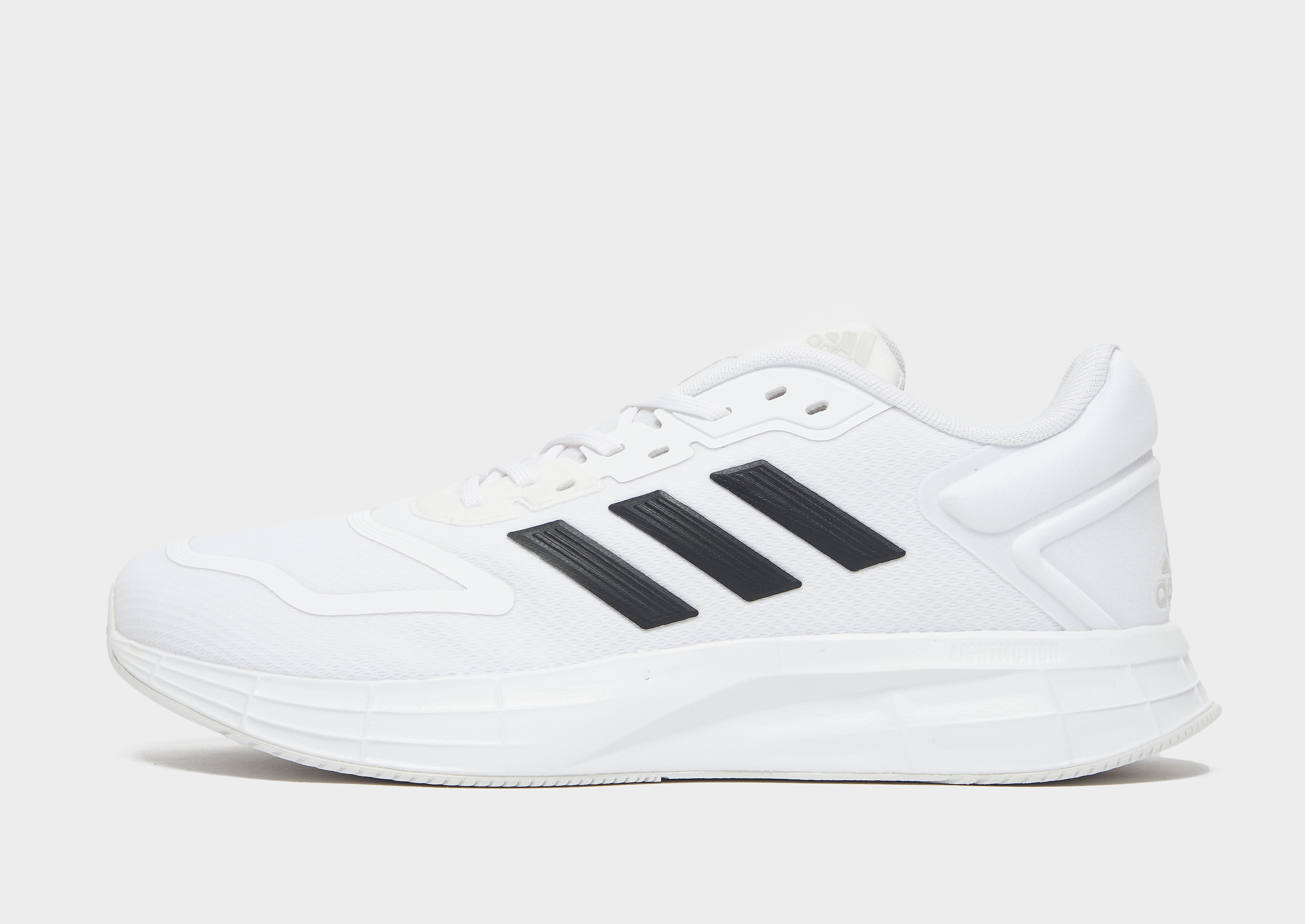 

adidas Duramo 10 - Cloud White / Core Black / Dash Grey - Mens, Cloud White / Core Black / Dash Grey