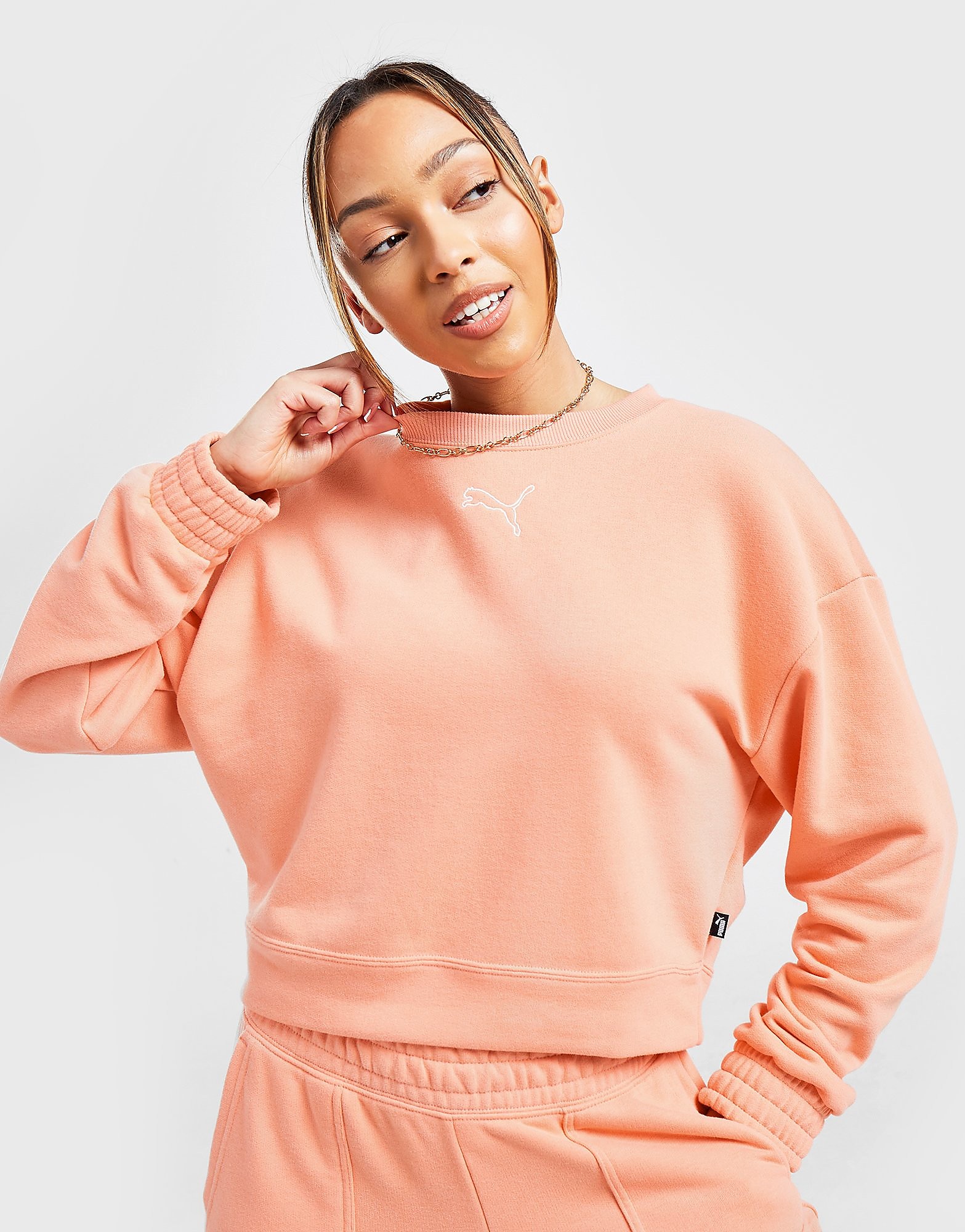 

Puma Small Logo Tracksuit - Pink - Womens, Pink