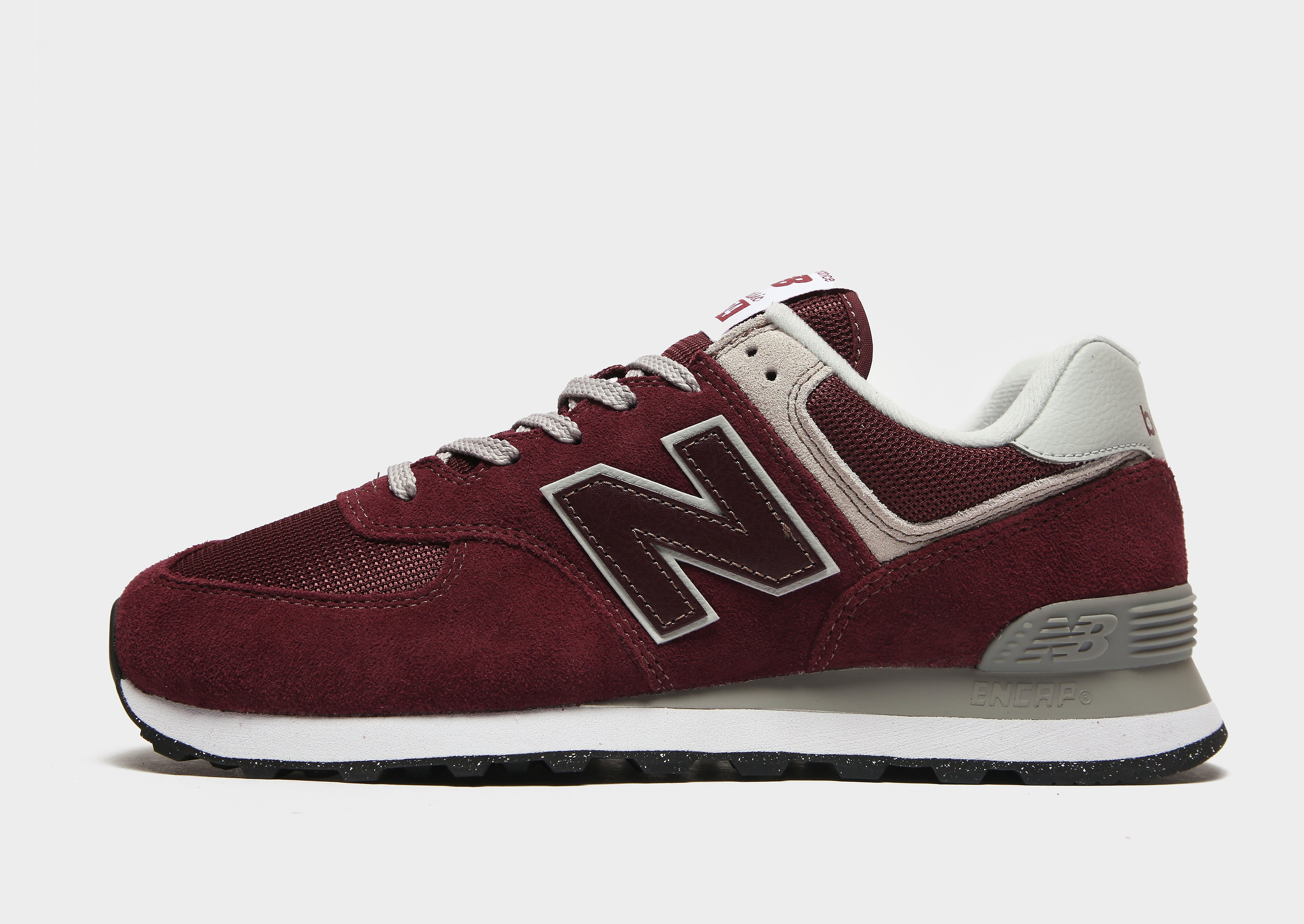 

New Balance 574 - Red - Mens, Red