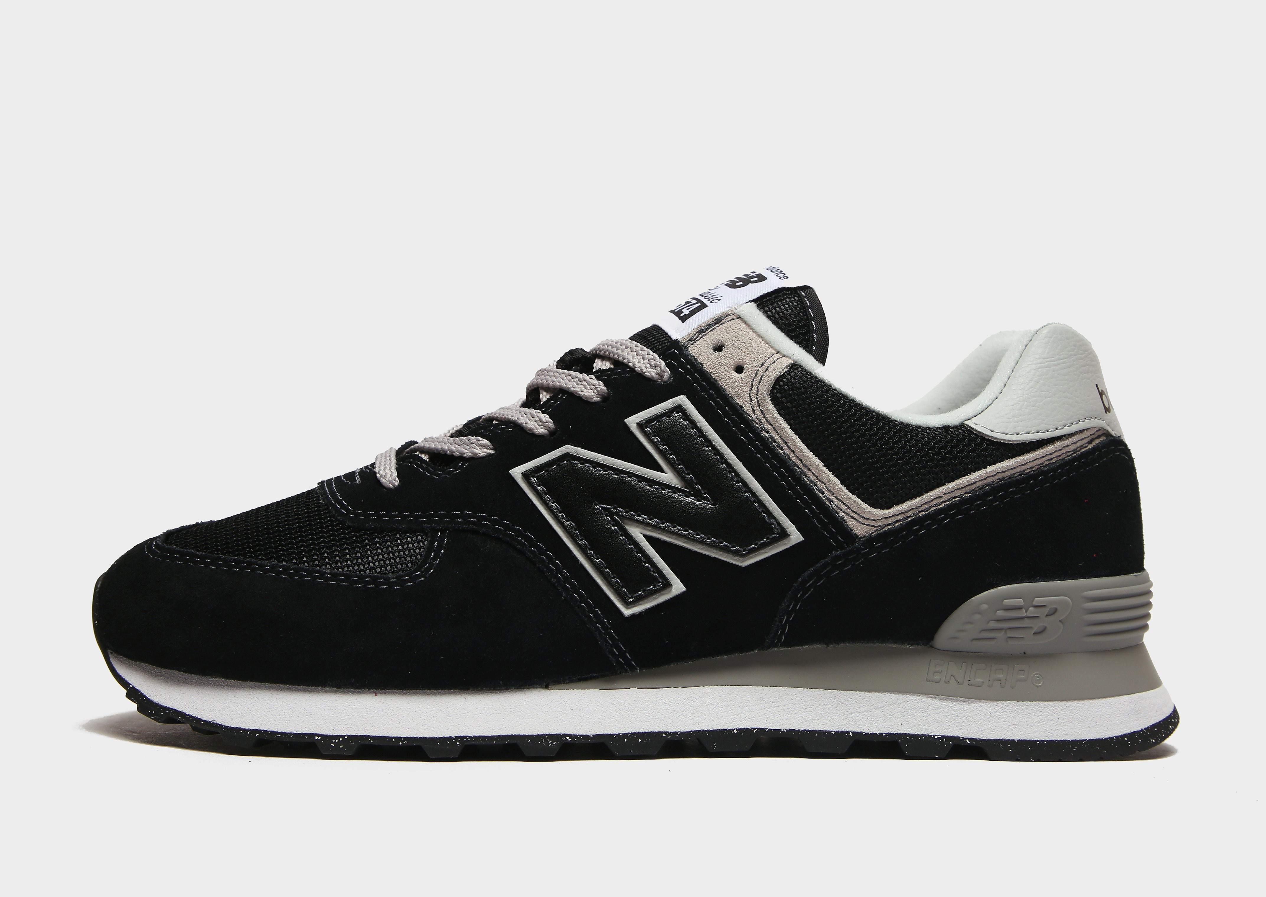 

New Balance 574 - BLACK - Mens, BLACK