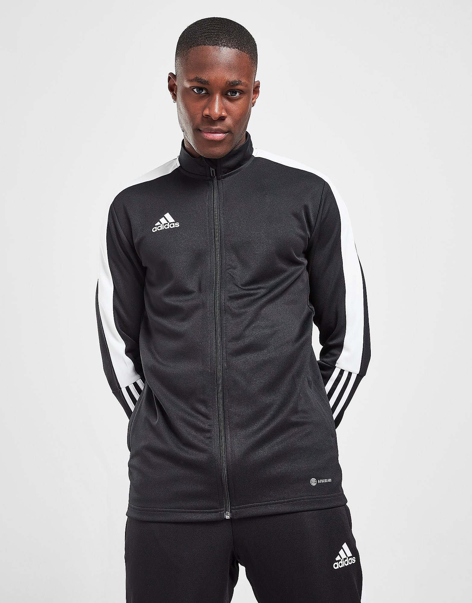 

adidas Tiro Essential Track Top - Black - Mens, Black