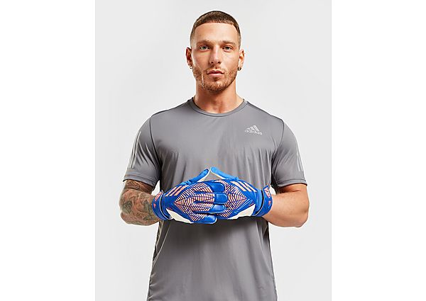 Adidas Predator 20 Training Goalkeeper Gloves - Hi-Res Blue / Turbo / White, Hi-Res Blue / Turbo / White