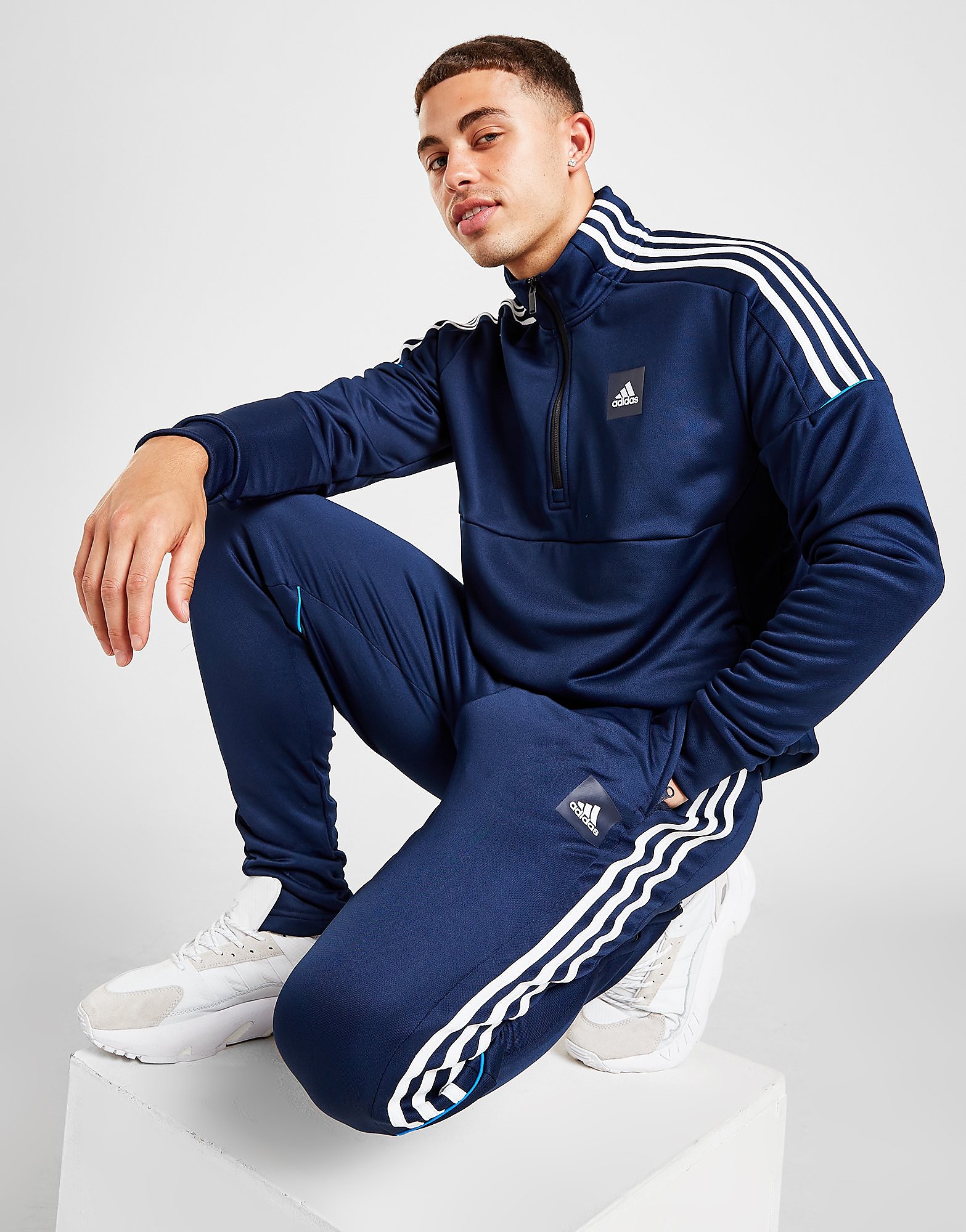 

adidas Match Football Track Pants - Blue - Mens, Blue