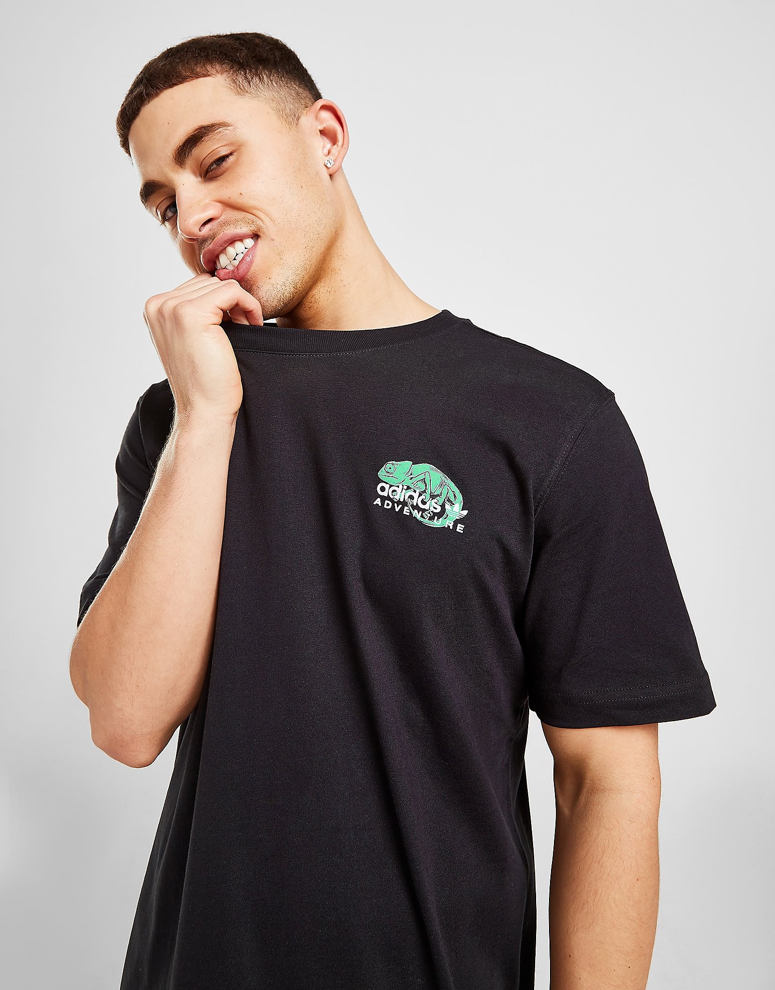 adidas Originals Adventure T-Shirt - Black, Black
