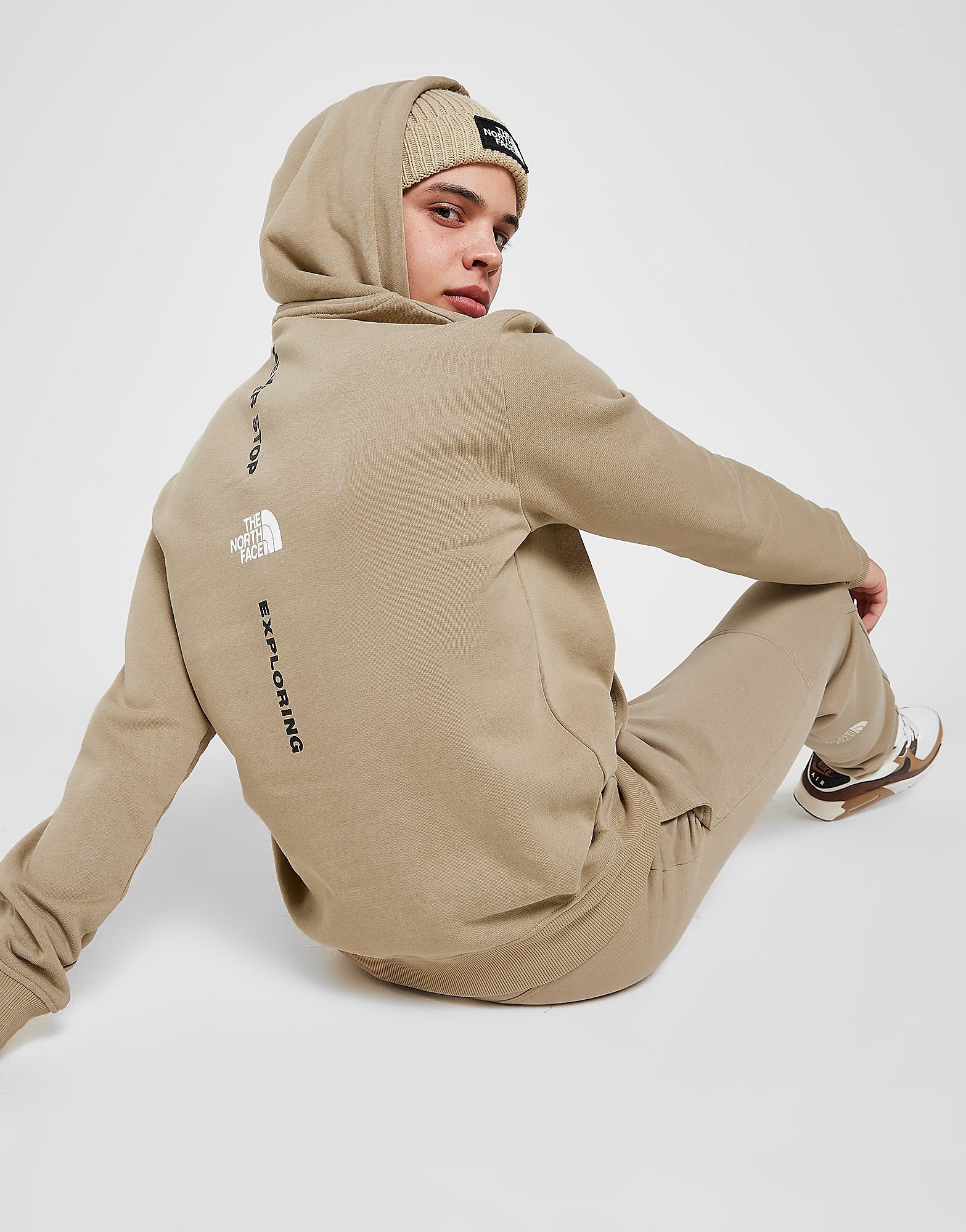 

The North Face Vertical NSE Hoodie - Brown - Mens, Brown