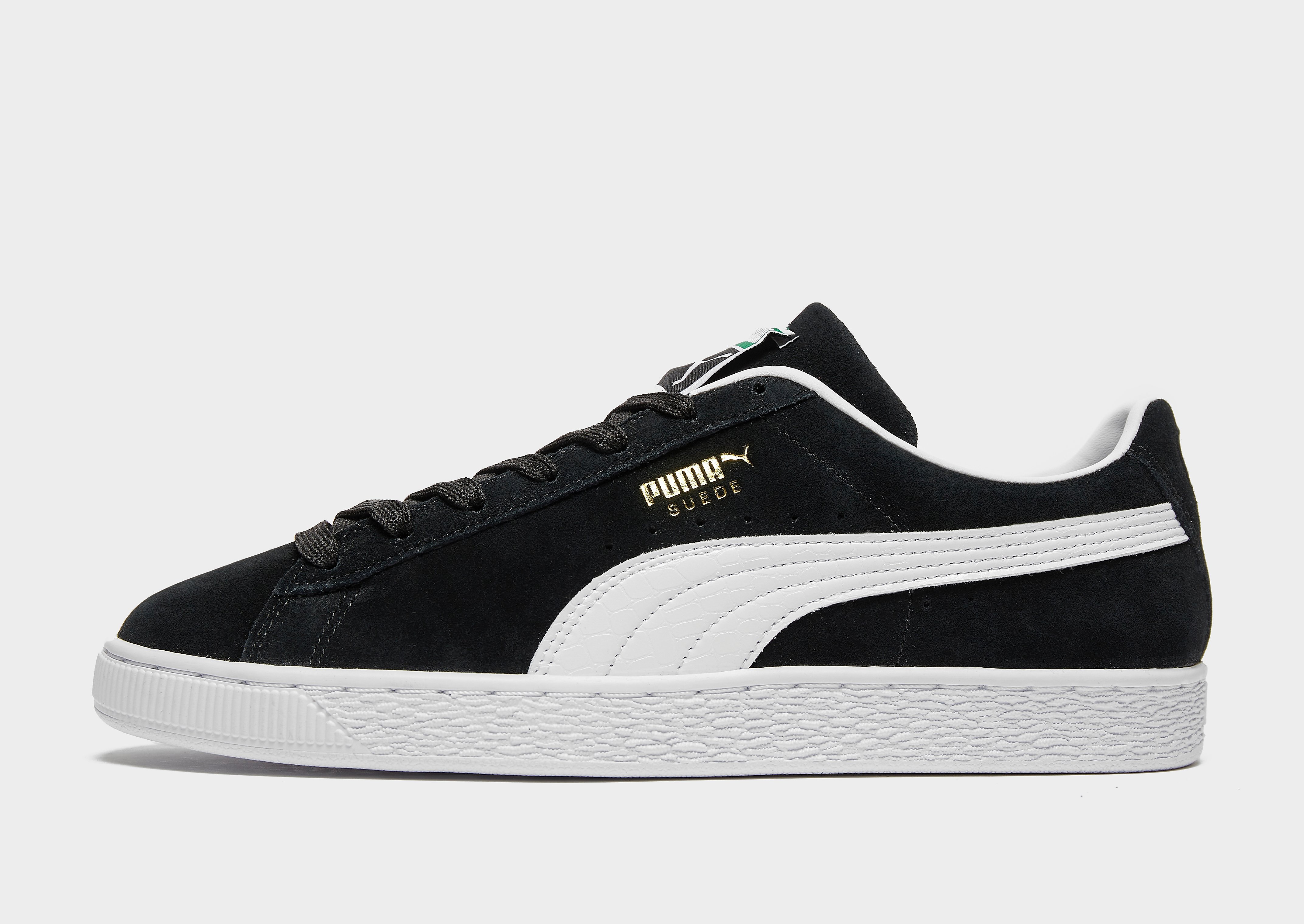 

Puma Suede Croc - Black - Mens, Black