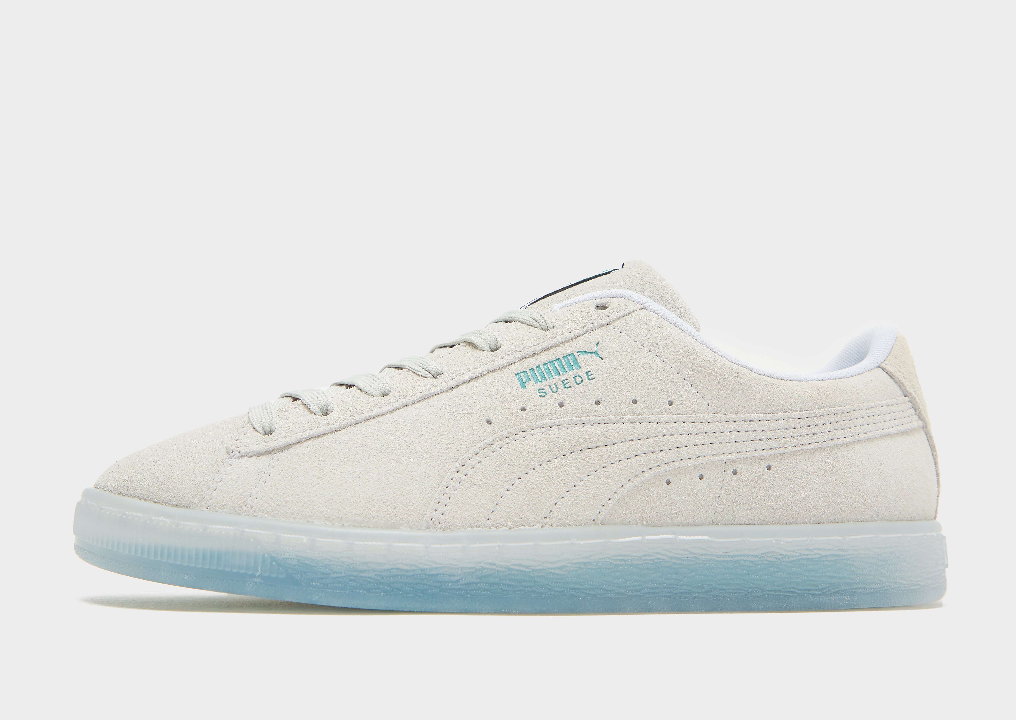 

Puma Suede Translucent - White - Mens, White