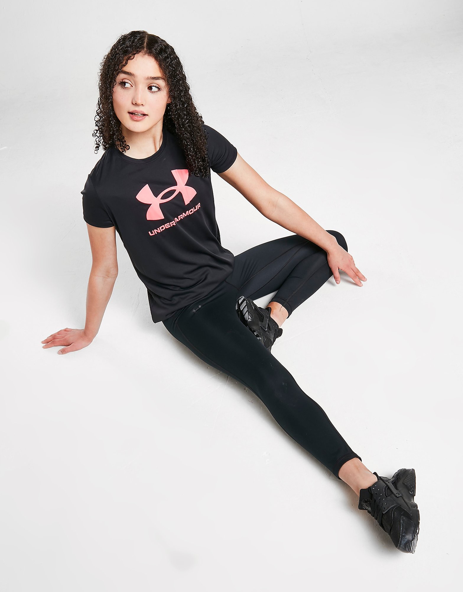 

Under Armour Girls' Fitness Motion Leggings Junior - Black - Kids, Black