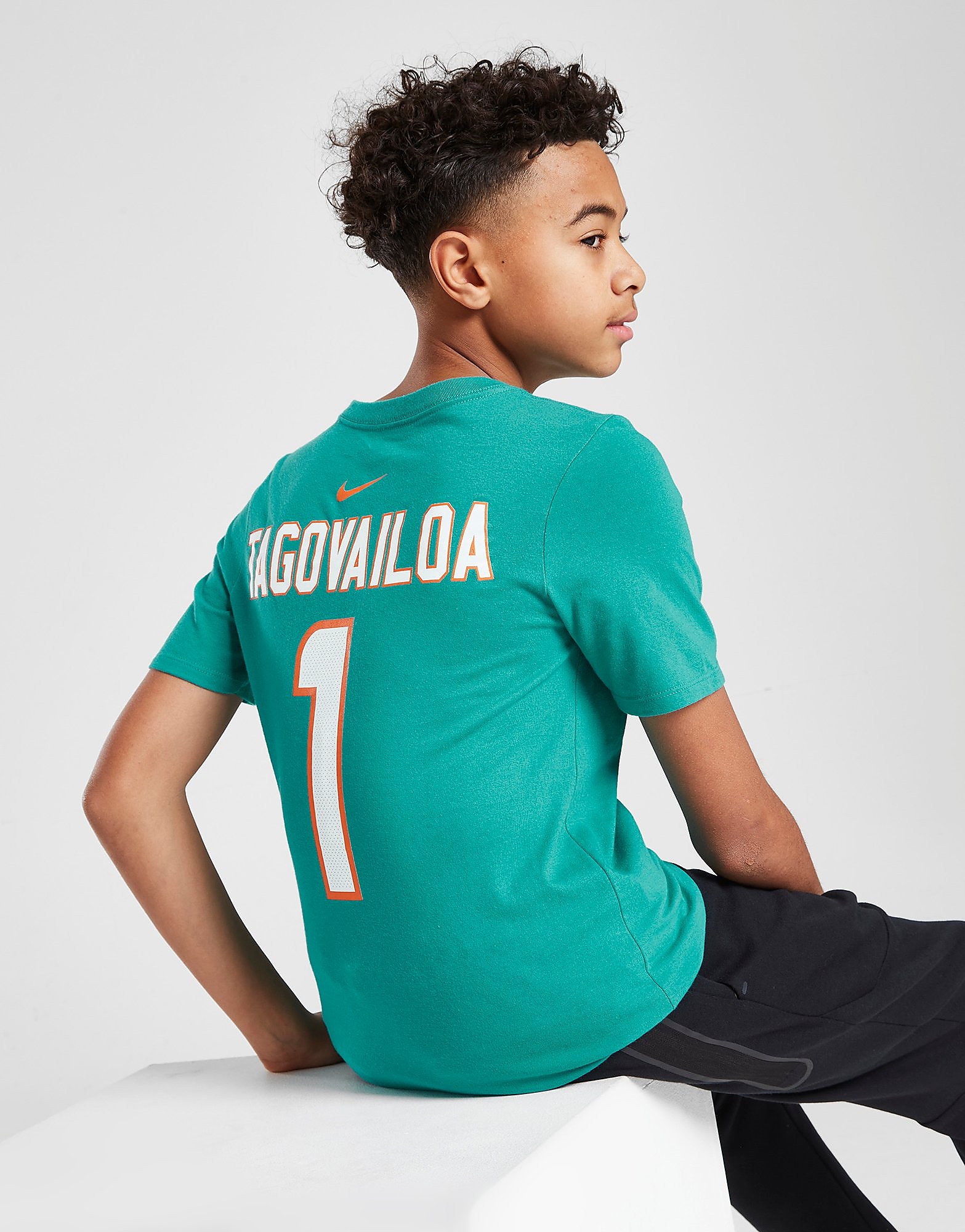 

Nike NFL Miami Dolphins Tagovailoa #1 T-Shirt Junior - Blue - Kids, Blue