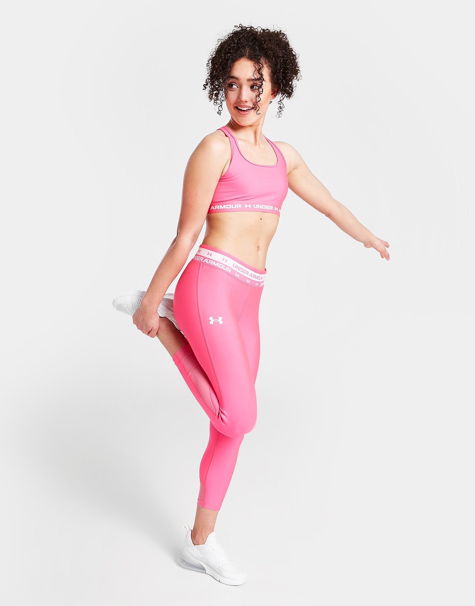 

Under Armour Girls' HeatGear Leggings Junior - Pink - Kids, Pink