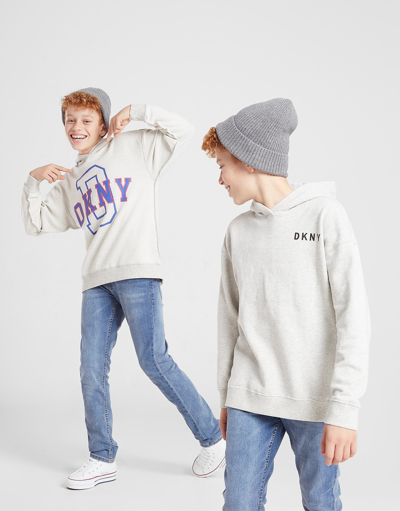 

DKNY Reversible Hoodie Junior - Beige - Kids, Beige