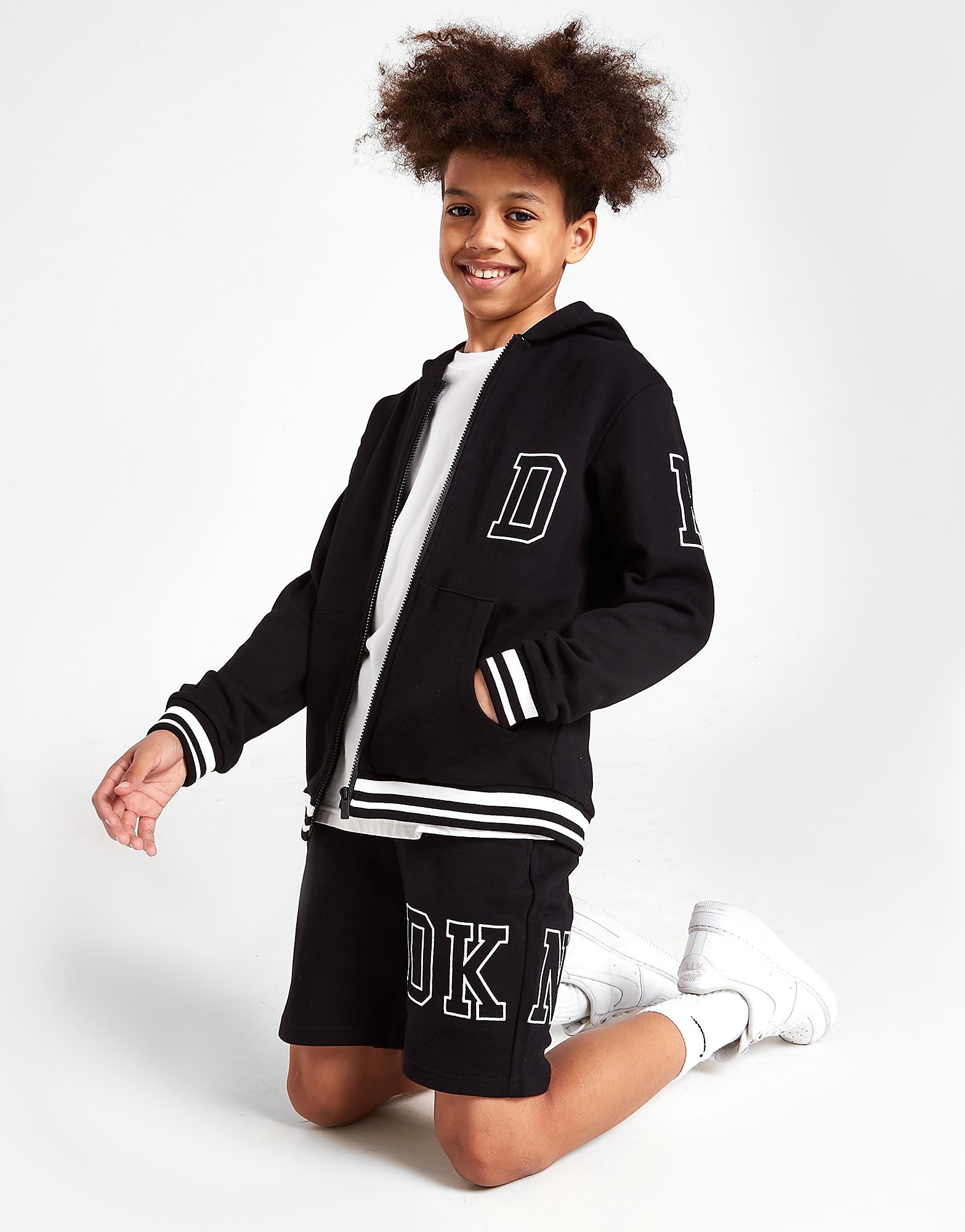

DKNY Logo Shorts - Black - Kids, Black