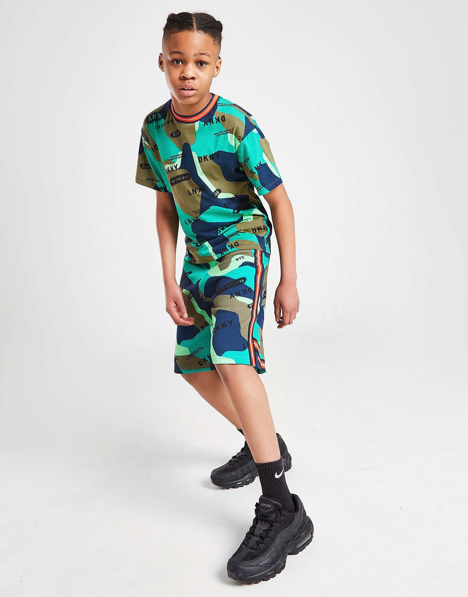 

DKNY Camo Shorts Junior - Green - Kids, Green