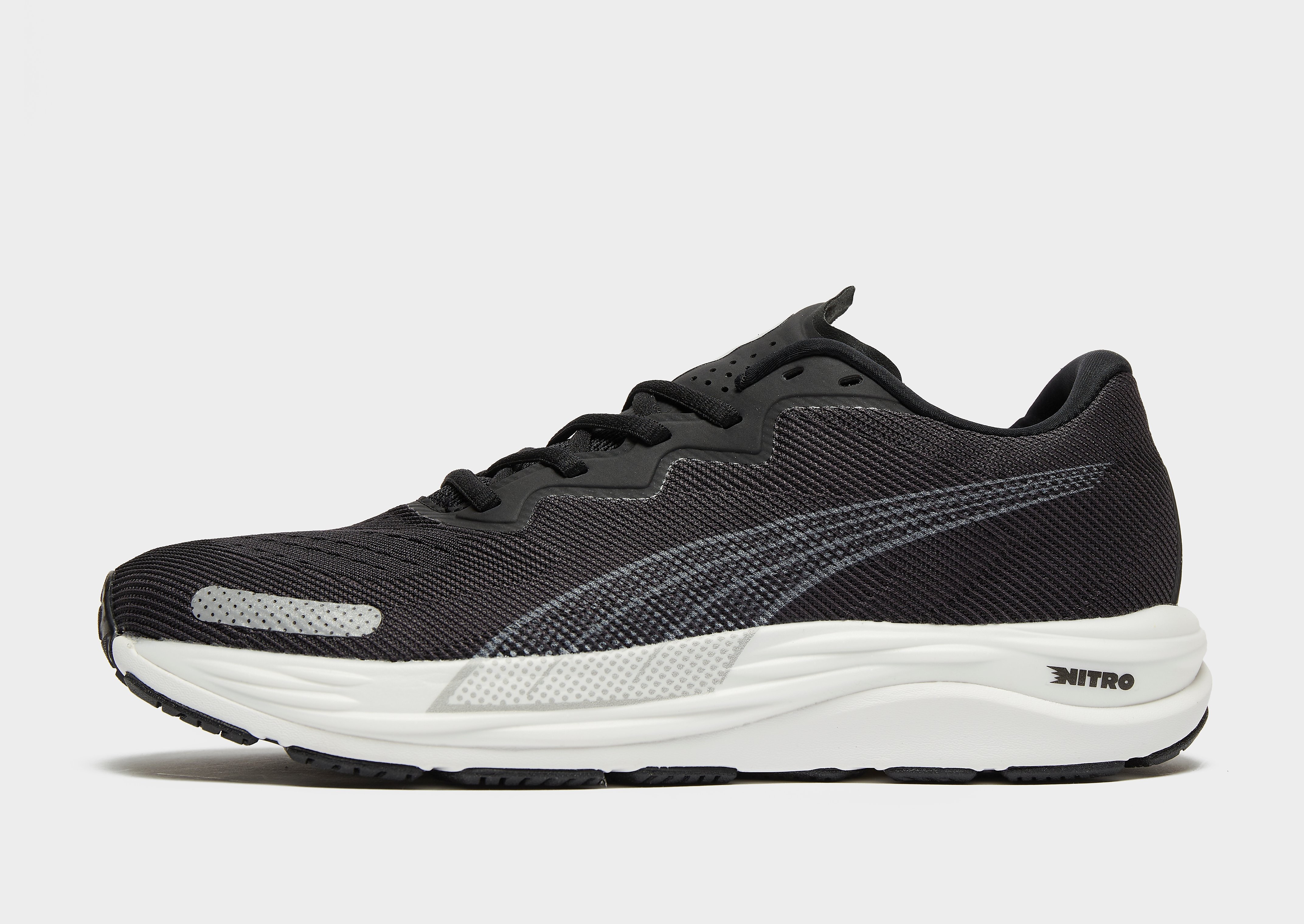 

Puma Velocity Nitro 2 - Black/BLK/WHT - Mens, Black/BLK/WHT