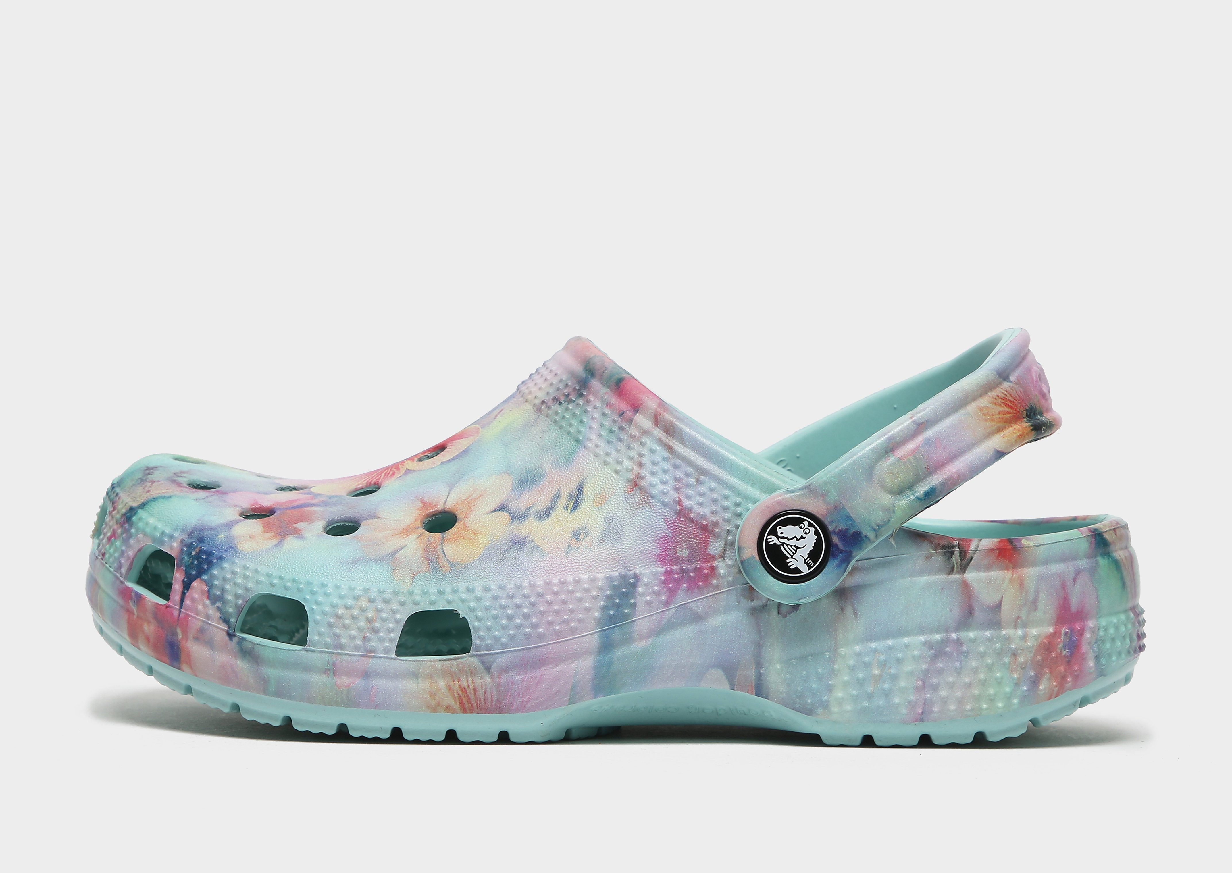 

Crocs Classic Clog Women's - Blue/FLORAL, Blue/FLORAL