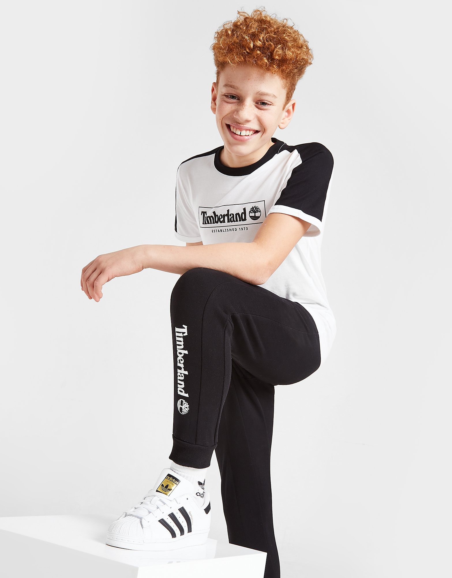 

Timberland Logo Joggers Junior - Black - Kids, Black